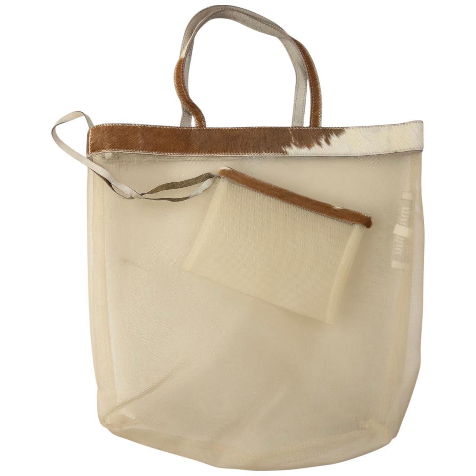 Miu Miu Vintage Miu Miu Mesh Tote Shoulder Bag Size ONE SIZE - 3 Thumbnail