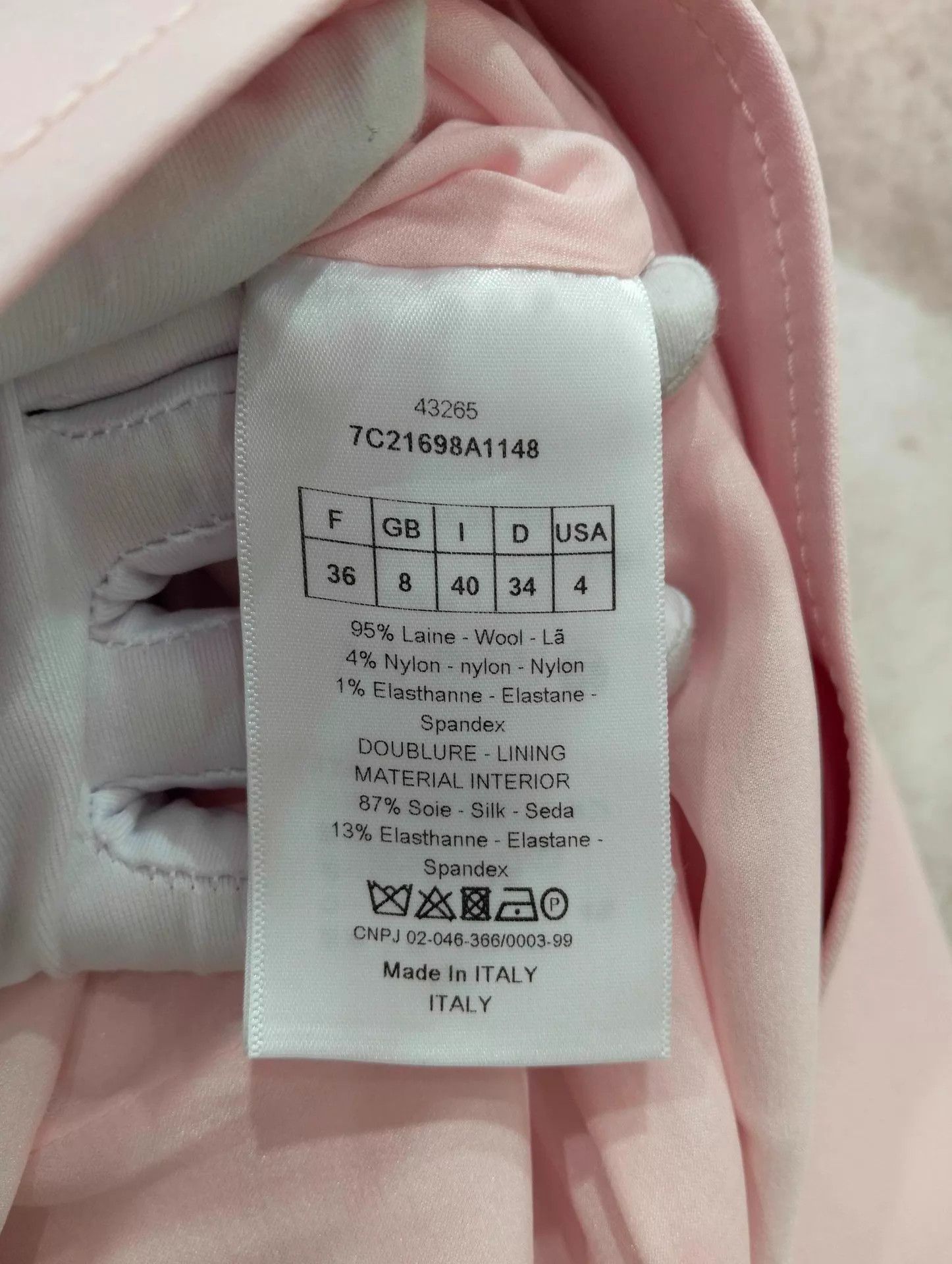 Dior Dior Pink Dress 36 (95 New) Size XS / US 0-2 / IT 36-38 - 4 Thumbnail