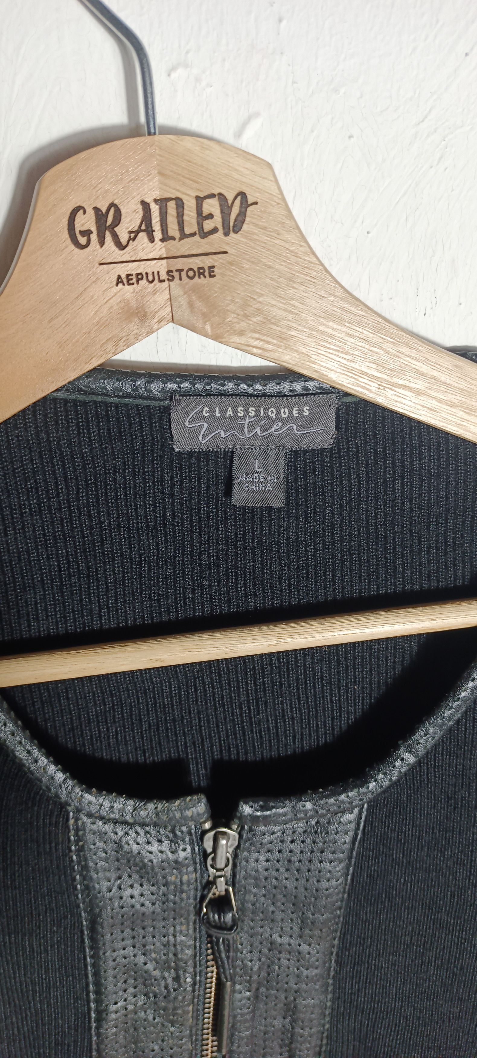 Japanese Brand 🔥Classiques entier leather Full Zipper Black Size S / US 4 / IT 40 - 5 Thumbnail