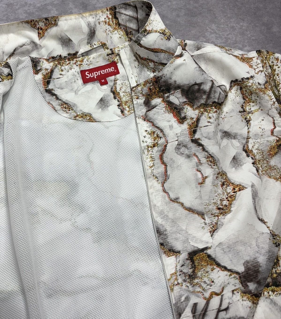 Supreme Supreme Marble Track Jacket (FW20) Size US M / EU 48-50 / 2 - 4 Thumbnail