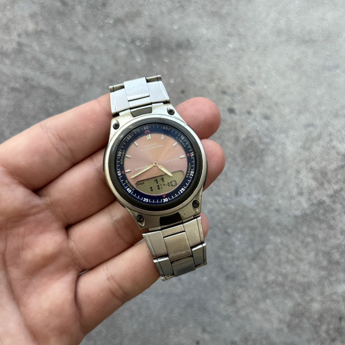 Casio × Japanese Brand × Vintage 90s Casio Illuminator Japanese Vintage Retro Watch Size ONE SIZE - 2 Thumbnail