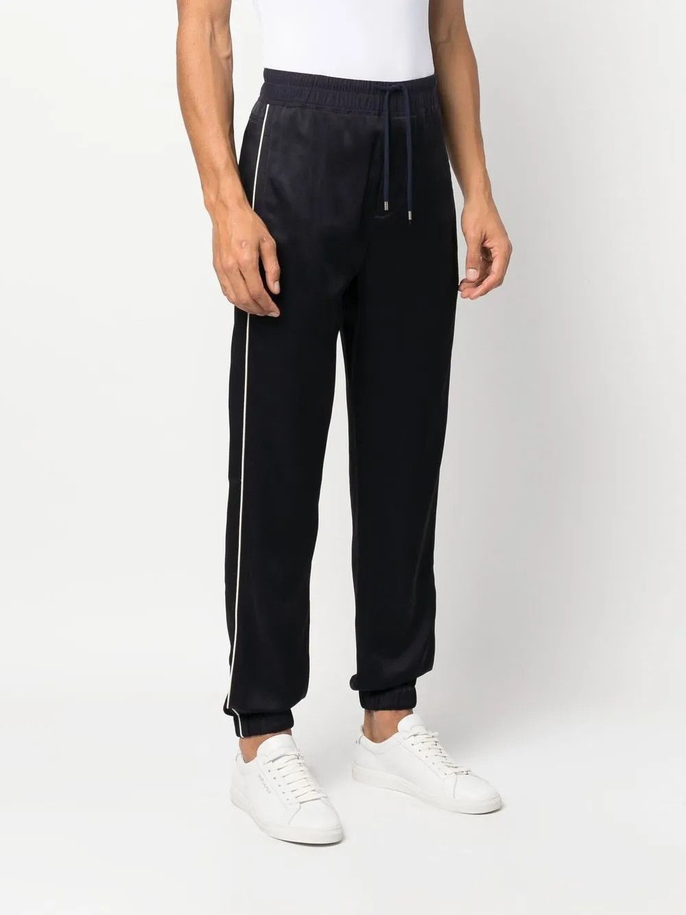 Saint Laurent Paris o1y0325 Jogger & Sweatpant in Midnight Blue Size US 36 / EU 52 - 3 Thumbnail