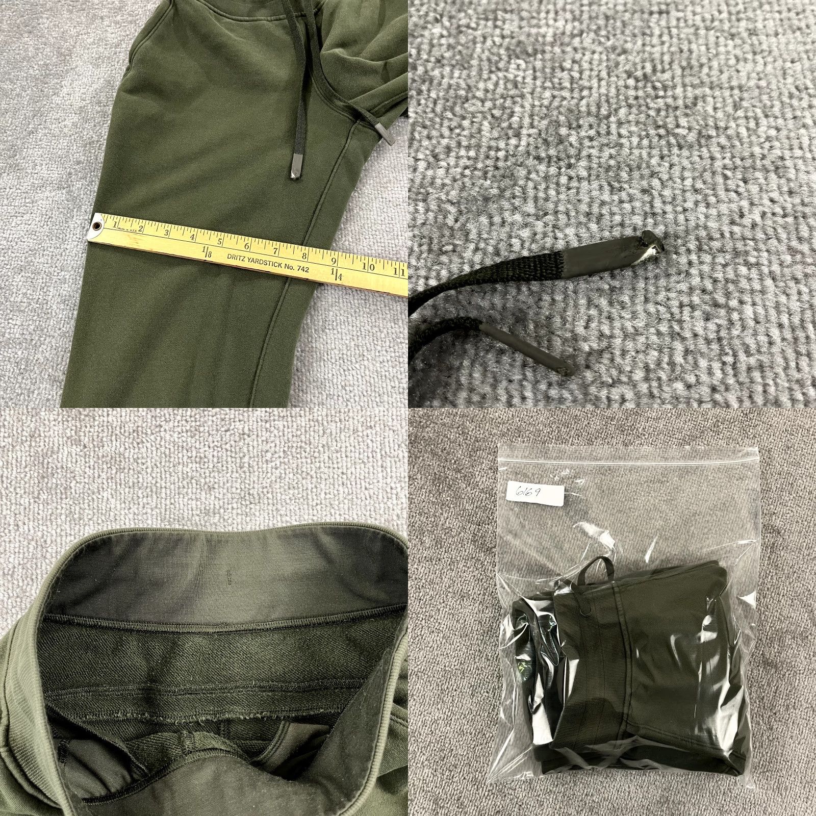 Lululemon Lululemon Pants Womens Size 4 Green Warm Down Jogger II 26" Inseam Athleisure Yoga Size 27" / US 4 / IT 40 - 8 Thumbnail