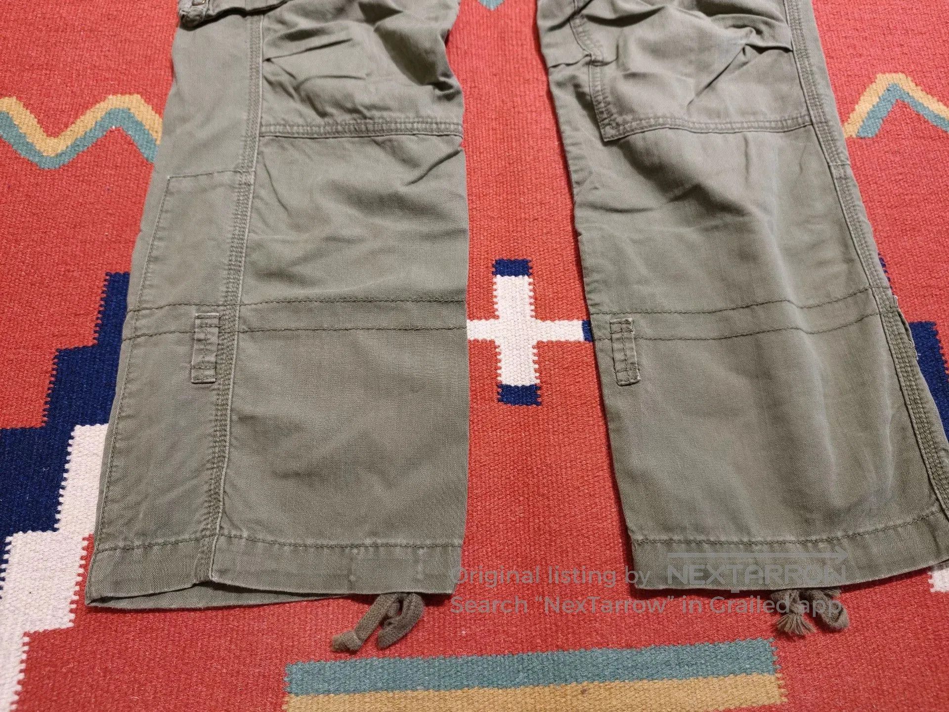 RRL Ralph Lauren RRL Ralph Lauren Vintage Cargo Paratrooper Pants. Size US 32 / EU 48 - 4 Thumbnail