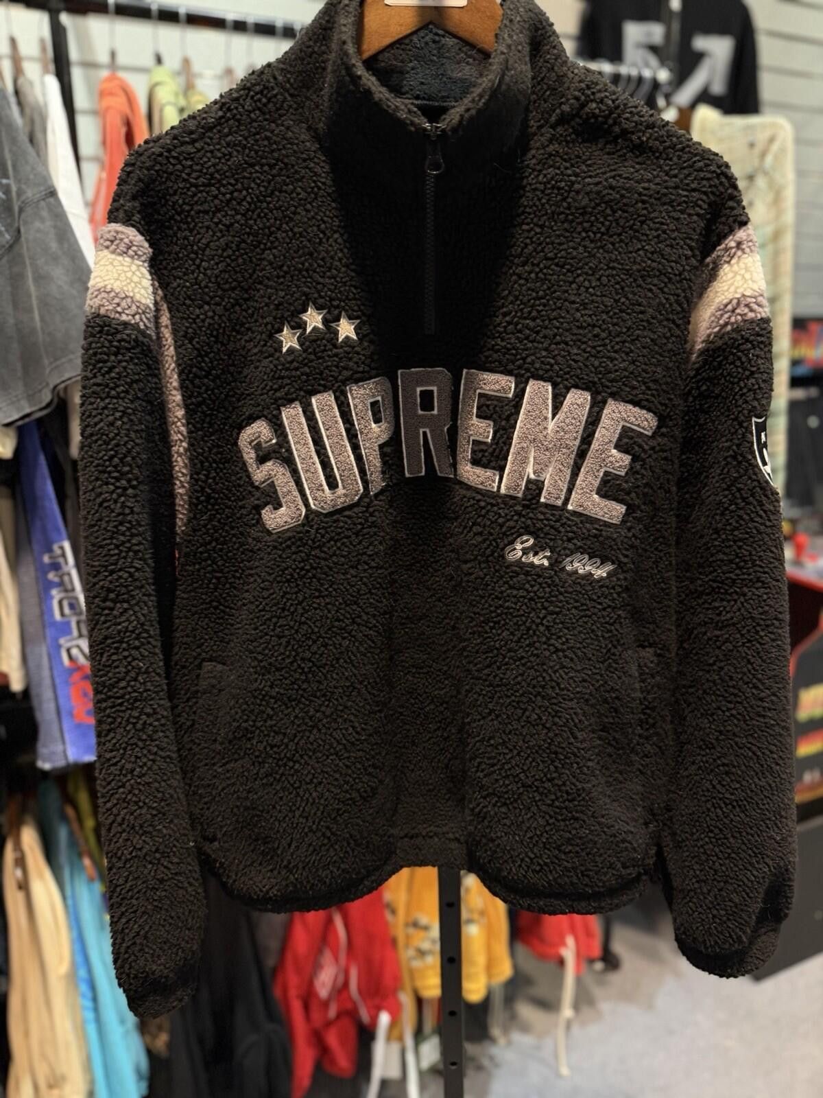Supreme Supreme Arc Half Zip Fleece Pullover Size Medium Size US M / EU 48-50 / 2 - 1 Thumbnail