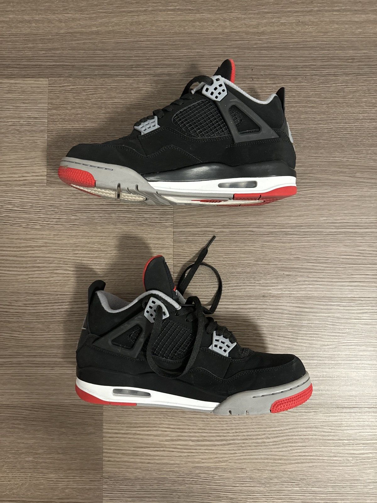 Jordan Brand × Nike Jordan 4 Bred (2019) Size US 9 / EU 42 - 2 Thumbnail