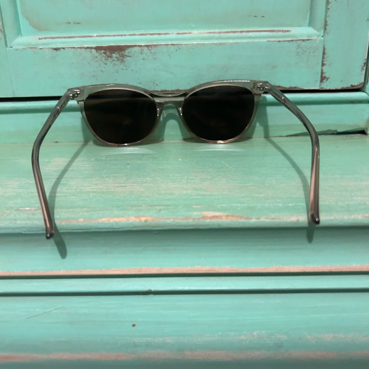 Dime Dime Optics Becky G The G Sunglasses Vintage Crystal/Brown Size ONE SIZE - 9 Thumbnail
