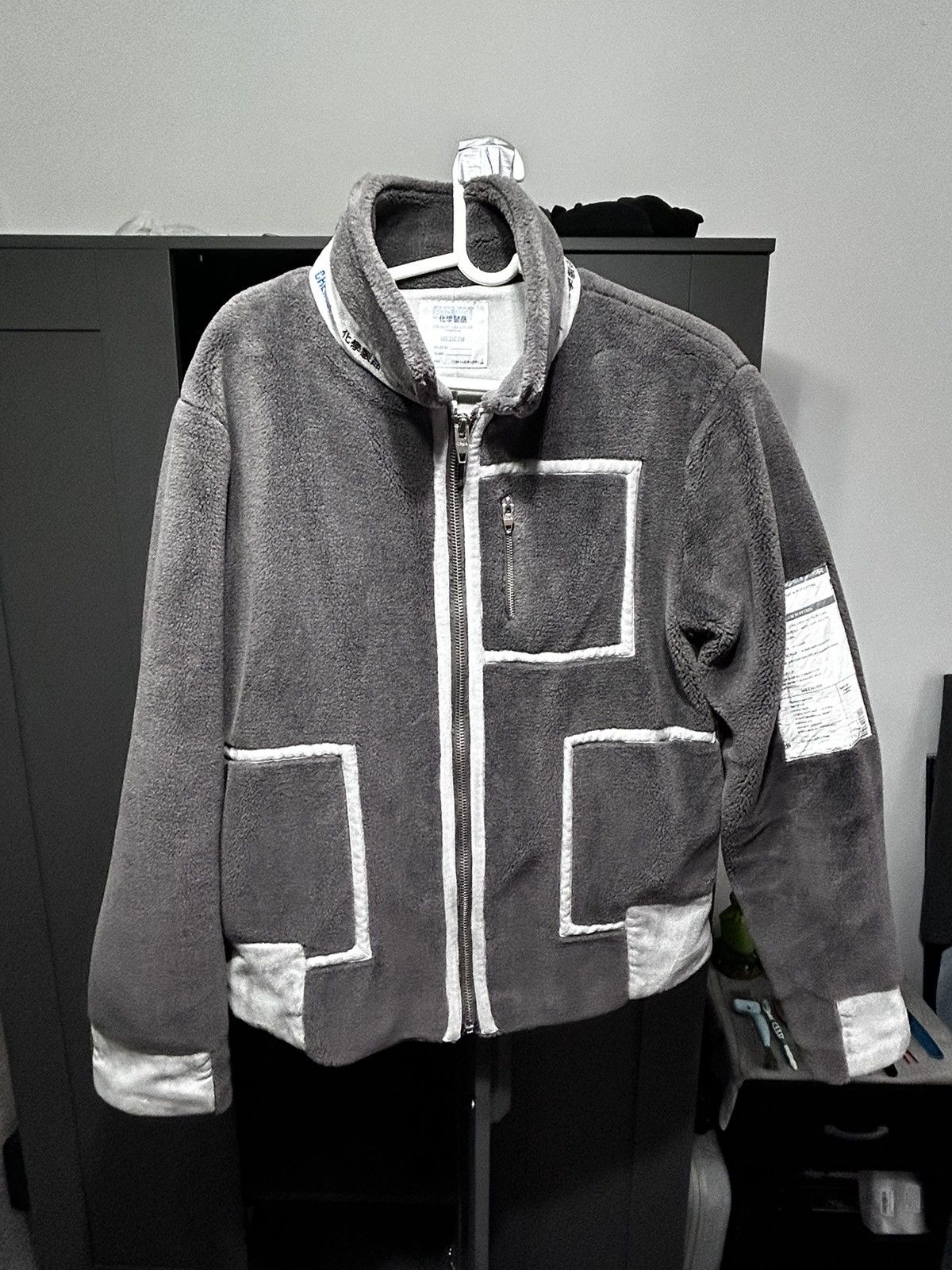image of C2H4 Workwear Collection 2018 Gray Jacket Used in Grey, Men's (Size Medium)