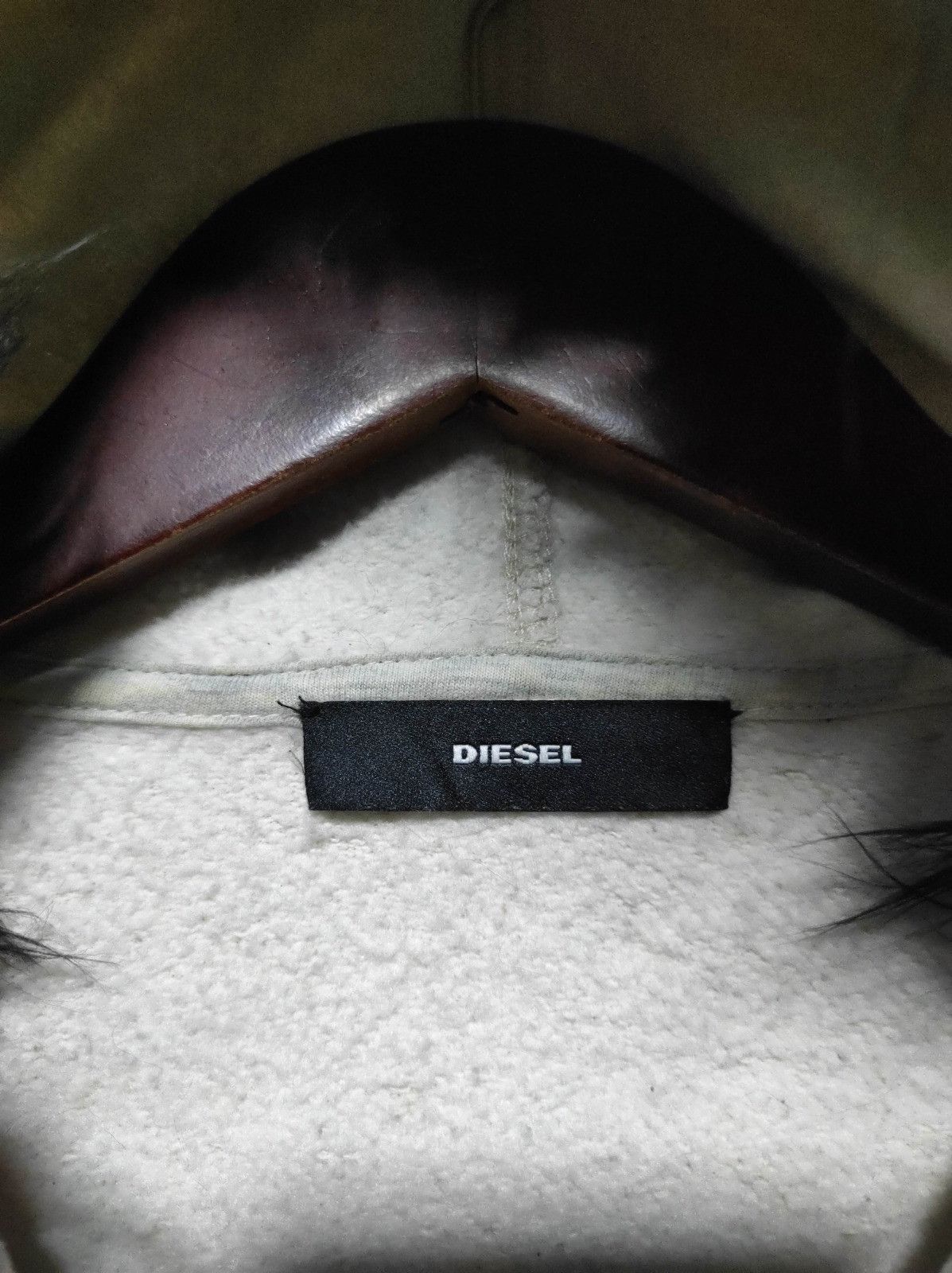 Diesel Diesel patchwork zip fur hoodie ifsix LGB style Size US XS / EU 42 / 0 - 9 Thumbnail