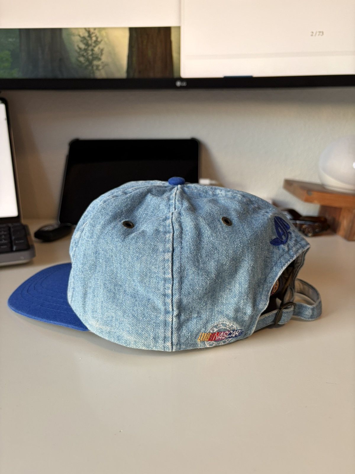 NASCAR Vintage NASCAR Jeff Gordon Dupont Racing Strapback Hat Cap Size ONE SIZE - 2 Thumbnail