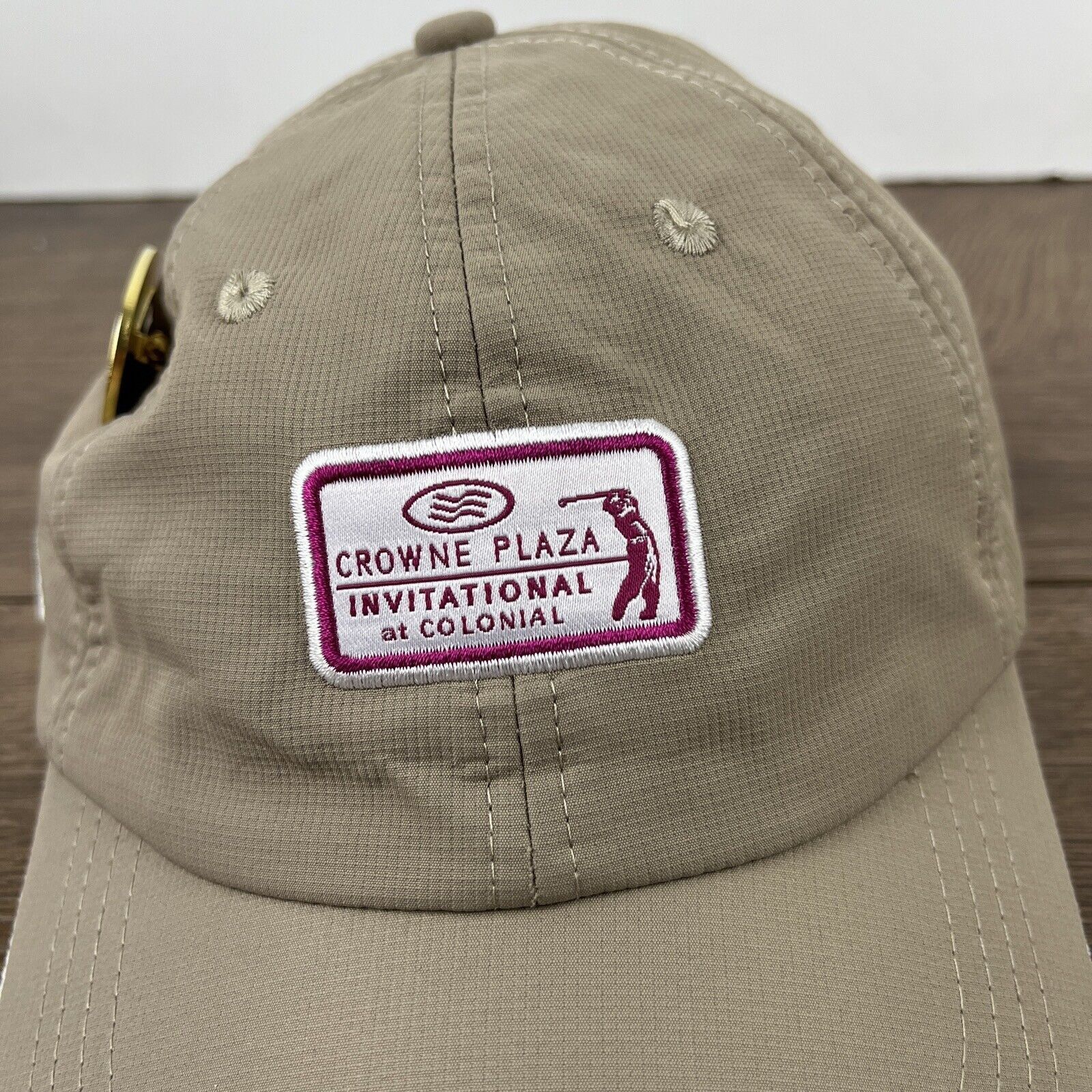 Other Crowne Plaza Invitational Colonial Hat Tan Brown Hat Adjusta Size ONE SIZE - 8 Thumbnail
