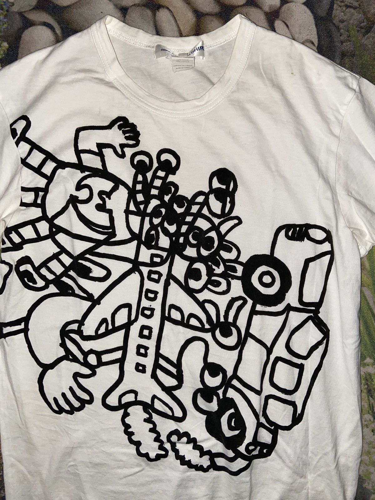 Comme des Garcons NOAH LYON X COMME DES GARCONS SHIRT SKETCH TEE Size US M / EU 48-50 / 2 - 3 Thumbnail
