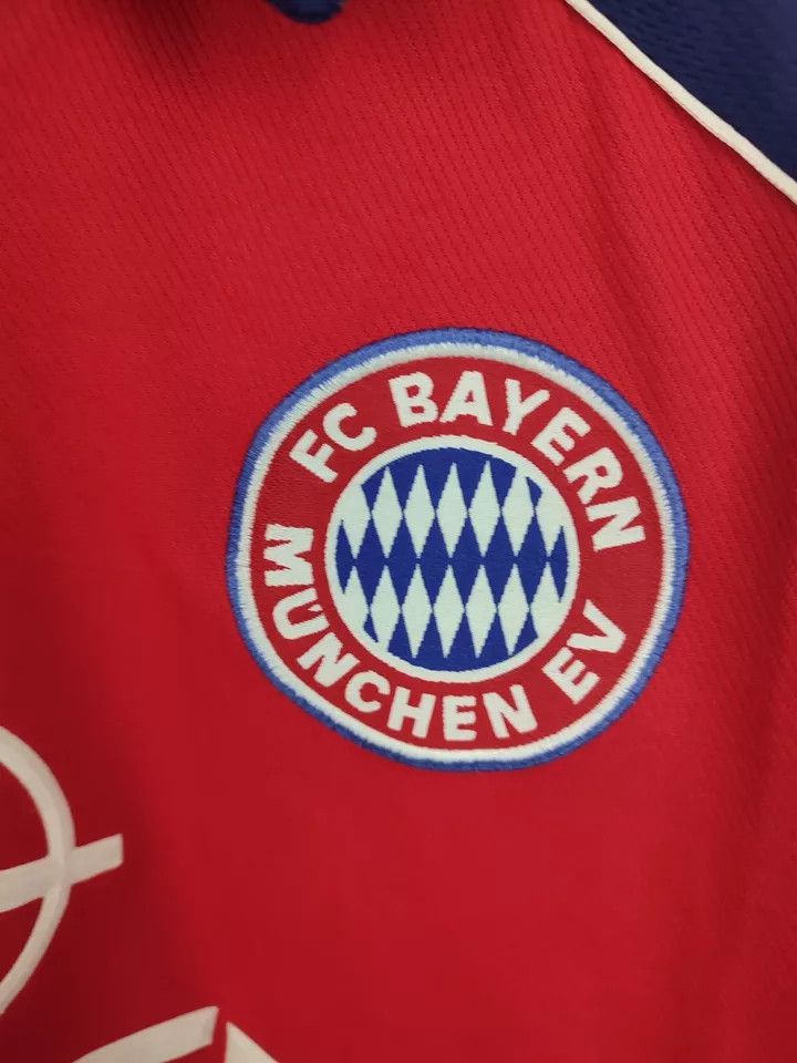 Adidas Bayern Munich Munchen 1999/00 Home Kit Soccer Jersey Size US XL / EU 56 / 4 - 12 Thumbnail