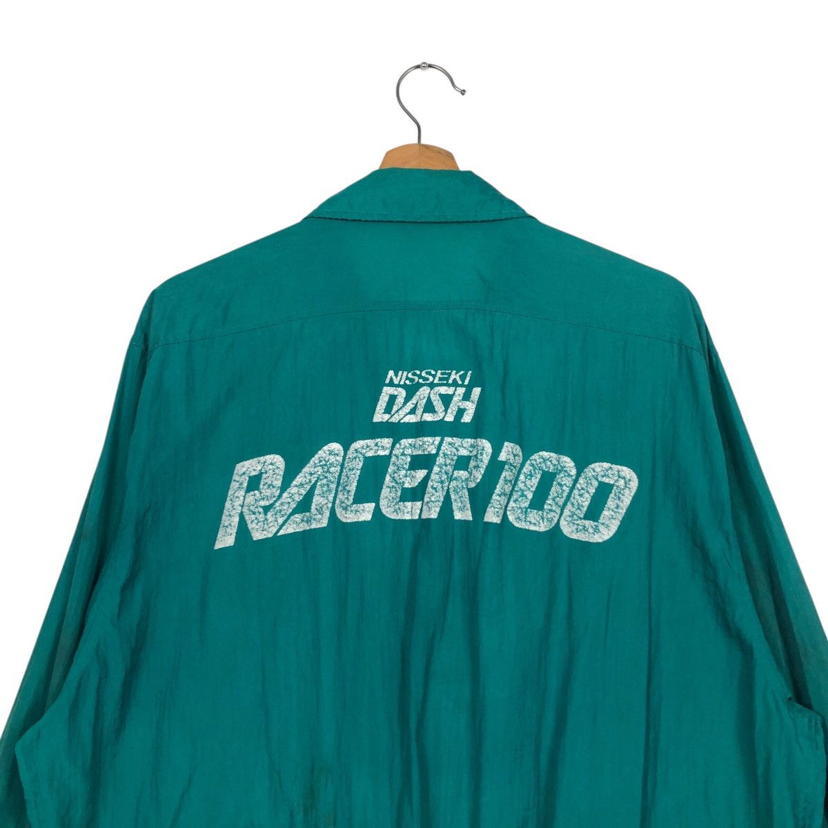 Vintage 📌Vintage Racing Bomber Jacket Nisseki Dash Racing 100 Size US L / EU 52-54 / 3 - 10 Thumbnail