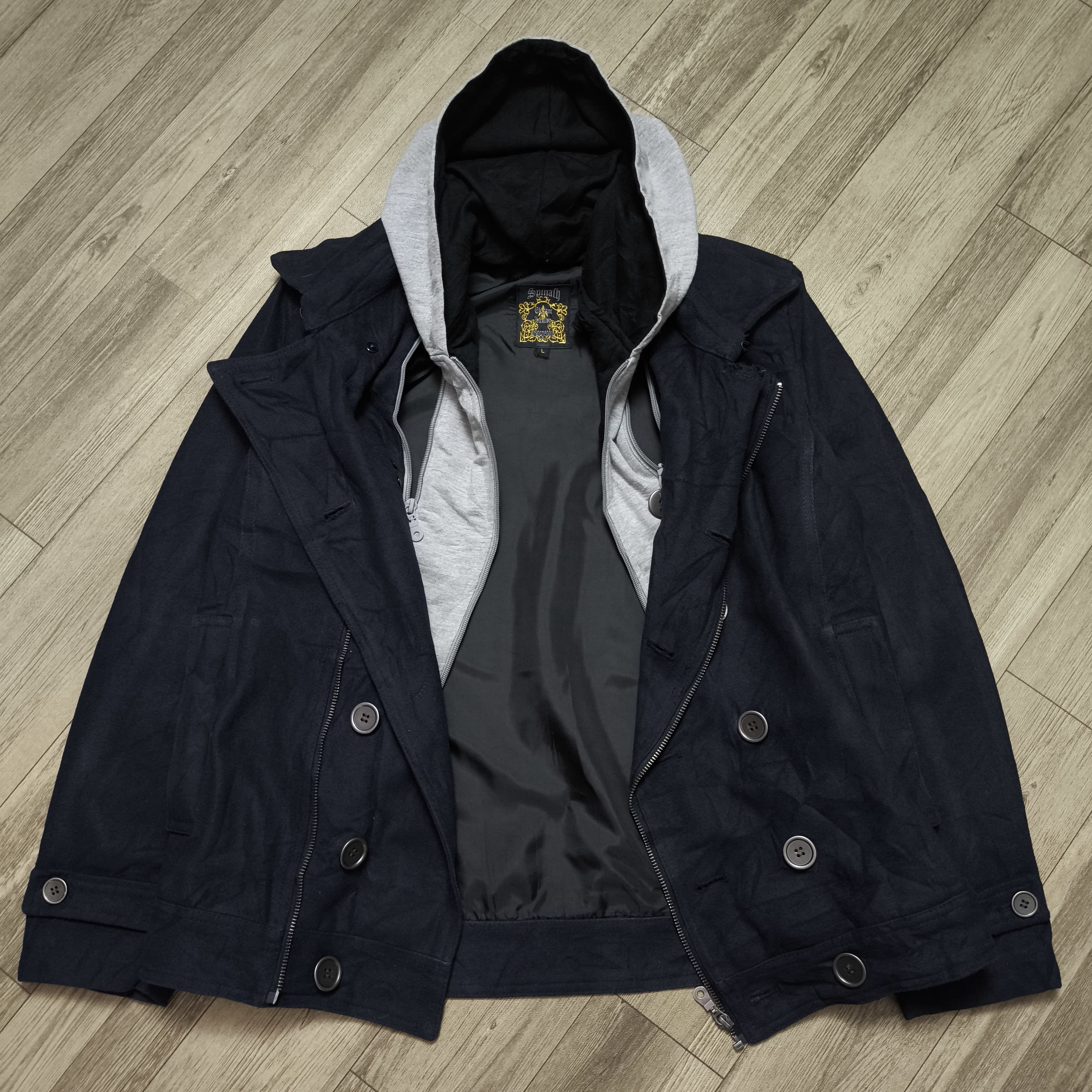 14th Addiction Spinalh Napoleon Wool Jacket Size US M / EU 48-50 / 2 - 4 Thumbnail