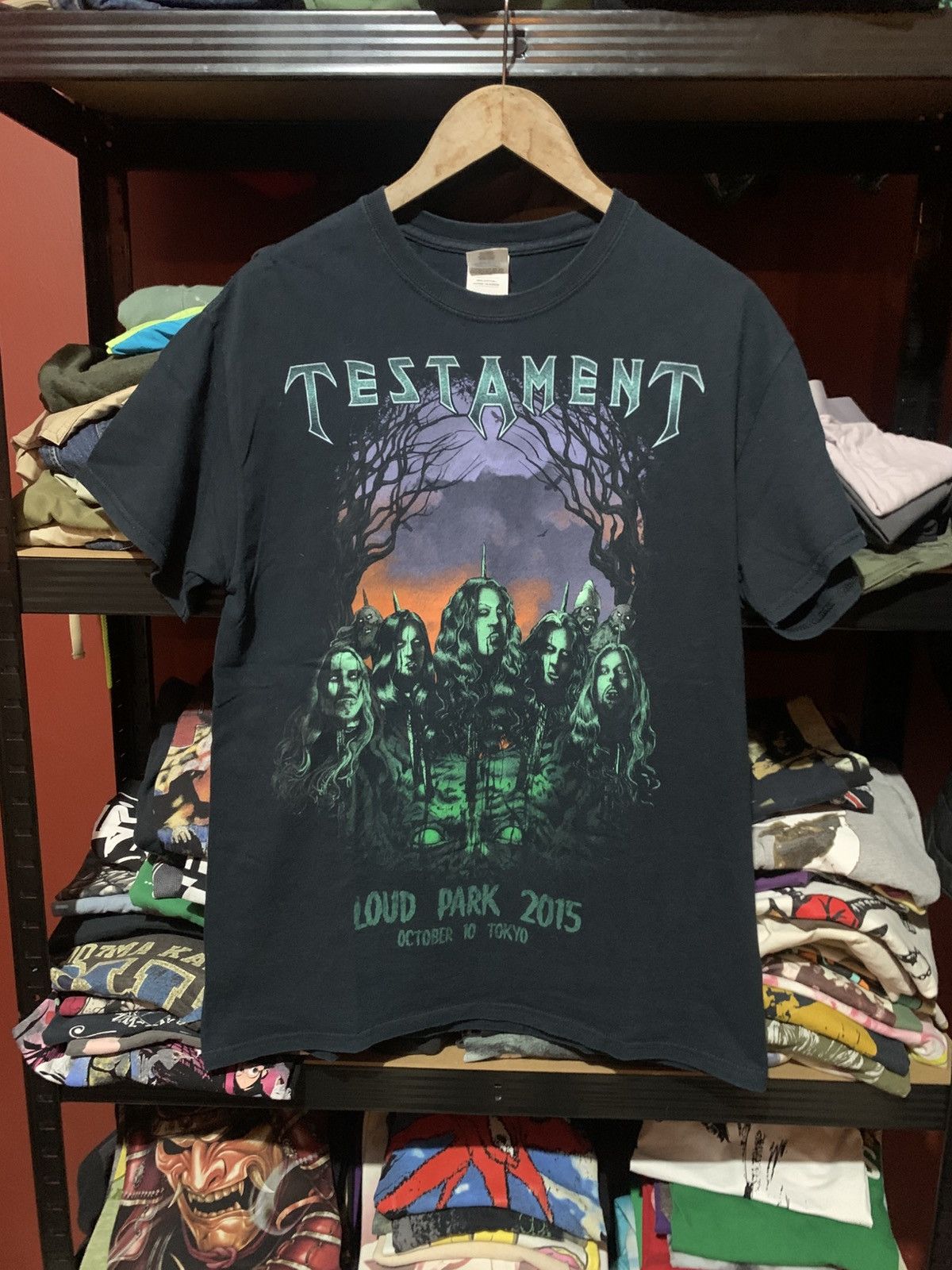 Band Tees Band Tees X Testament Size US L / EU 52-54 / 3 - 1 Thumbnail