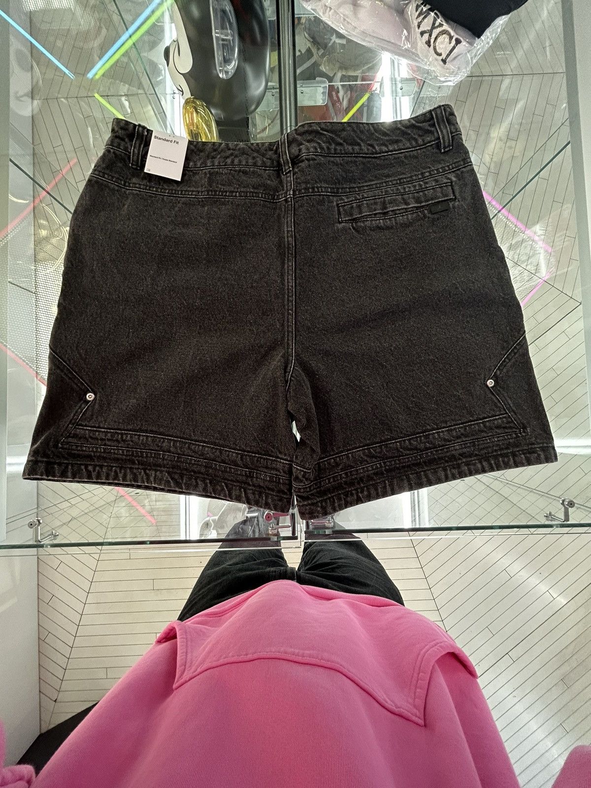 Jordan Brand Jordan men’s Air Denim Basketball shorts sample black Size US 38 / EU 54 - 4 Thumbnail