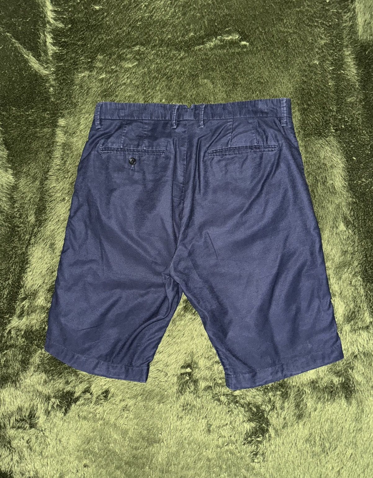 Beams Japan [M] Beams Japan Cotton Chino Half Shorts Navy Size US 32 / EU 48 - 7 Thumbnail
