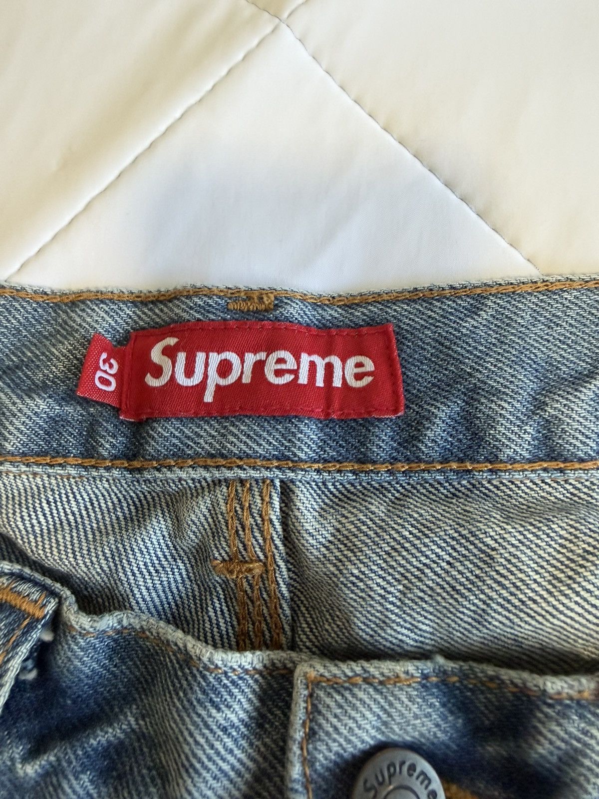 Supreme Supreme Reflective Double Knee Denim Size US 30 / EU 46 - 5 Thumbnail