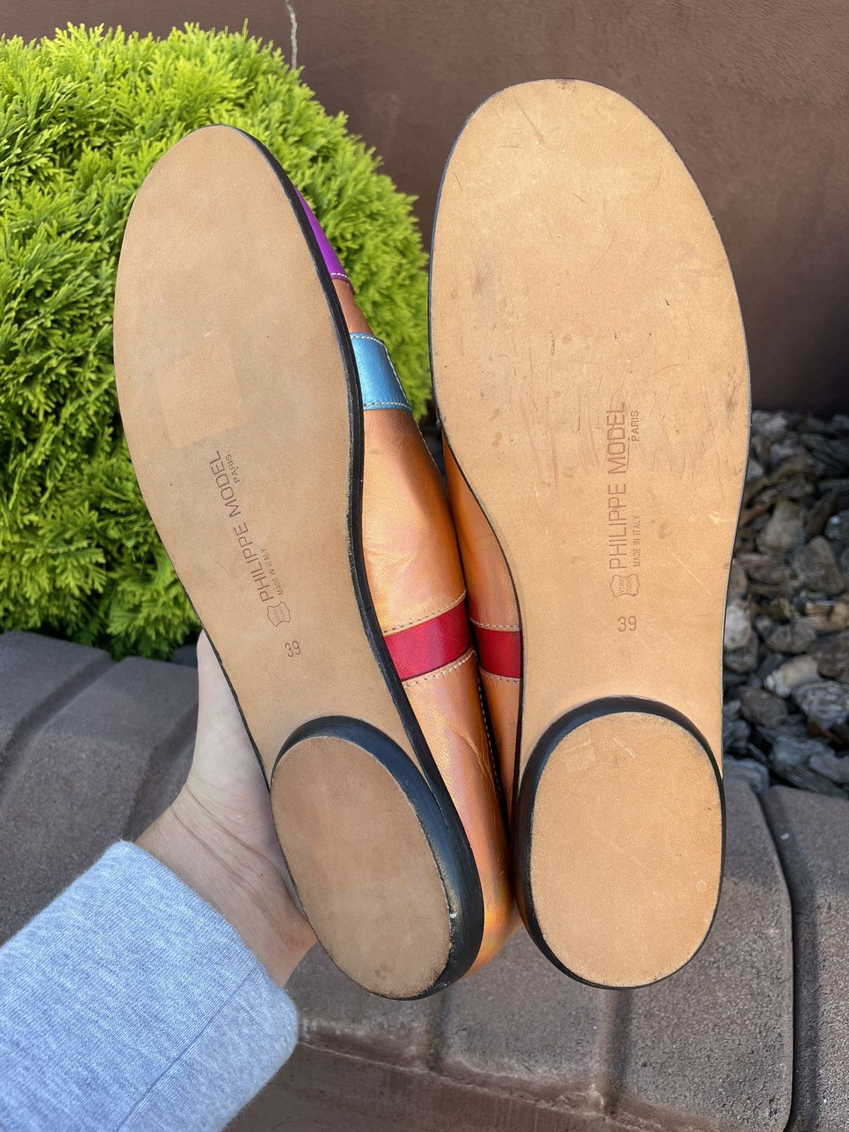 Philippe Model × Vintage Philippe Model Rare Multicolour shoes Size US 6 / EU 39 - 11 Thumbnail