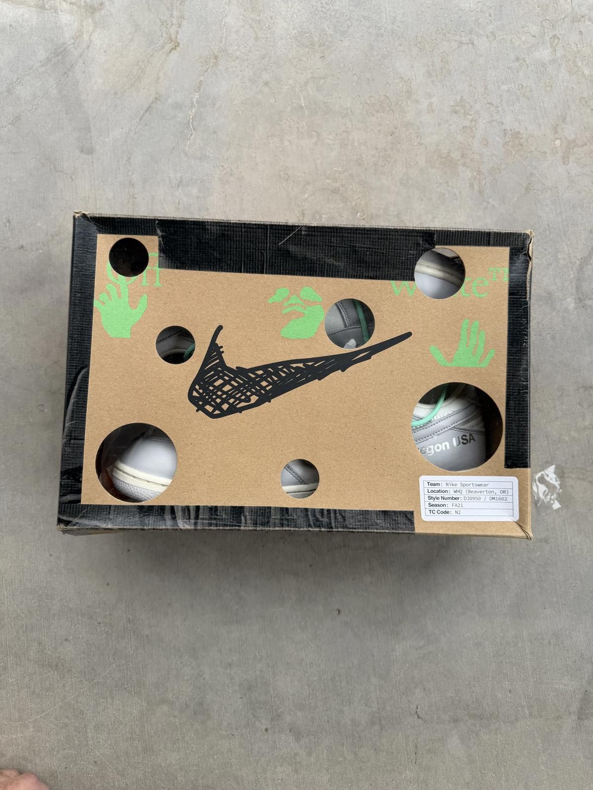 Other Nike Dunk Low Off-White Lot 4 Size 13M DS OG All Size US 13 / EU 46 - 8 Thumbnail