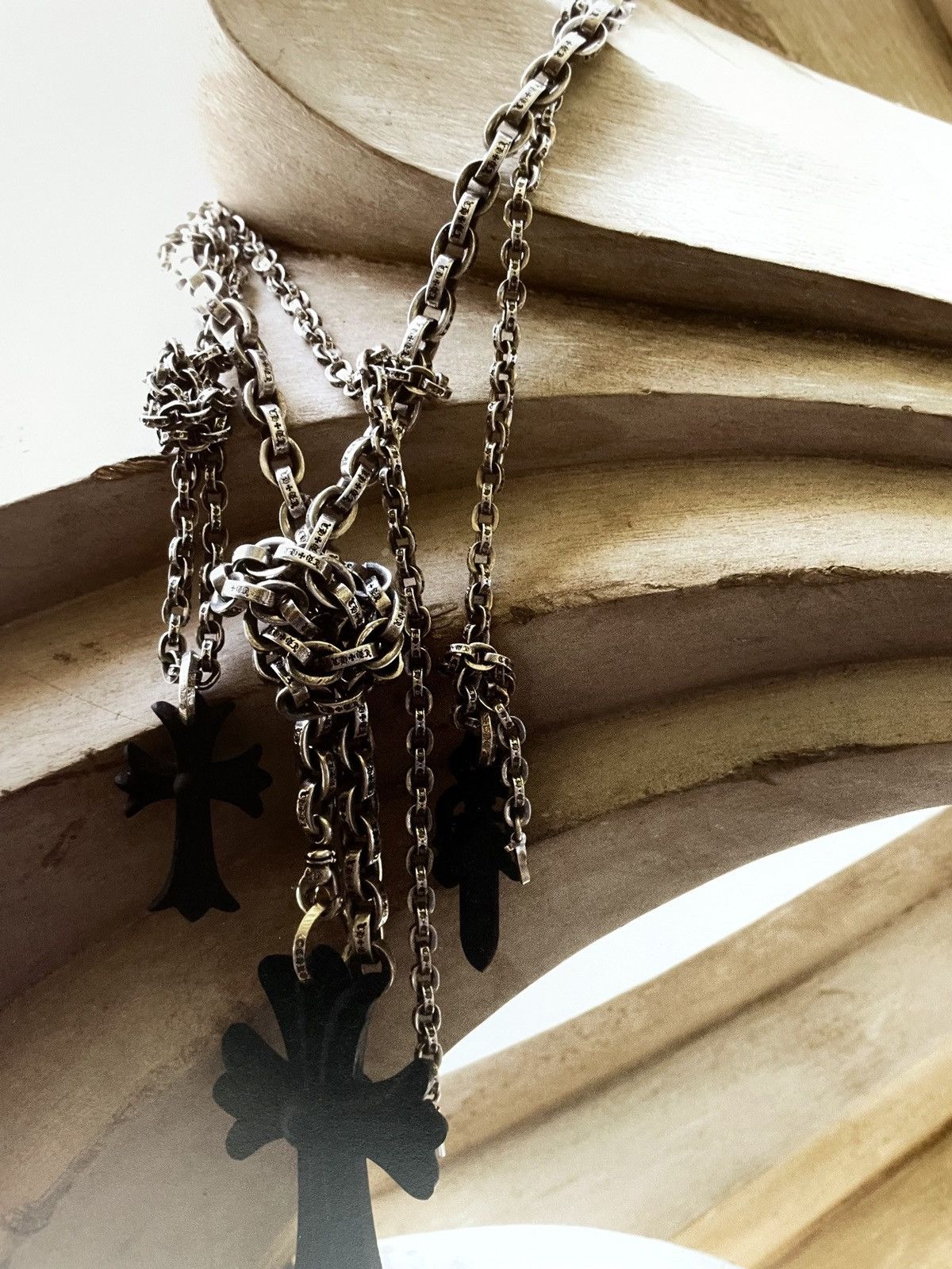 Chrome Hearts Chrome Hearts necklaces 8x11 magazine cutout Poster Size ONE SIZE - 2 Thumbnail