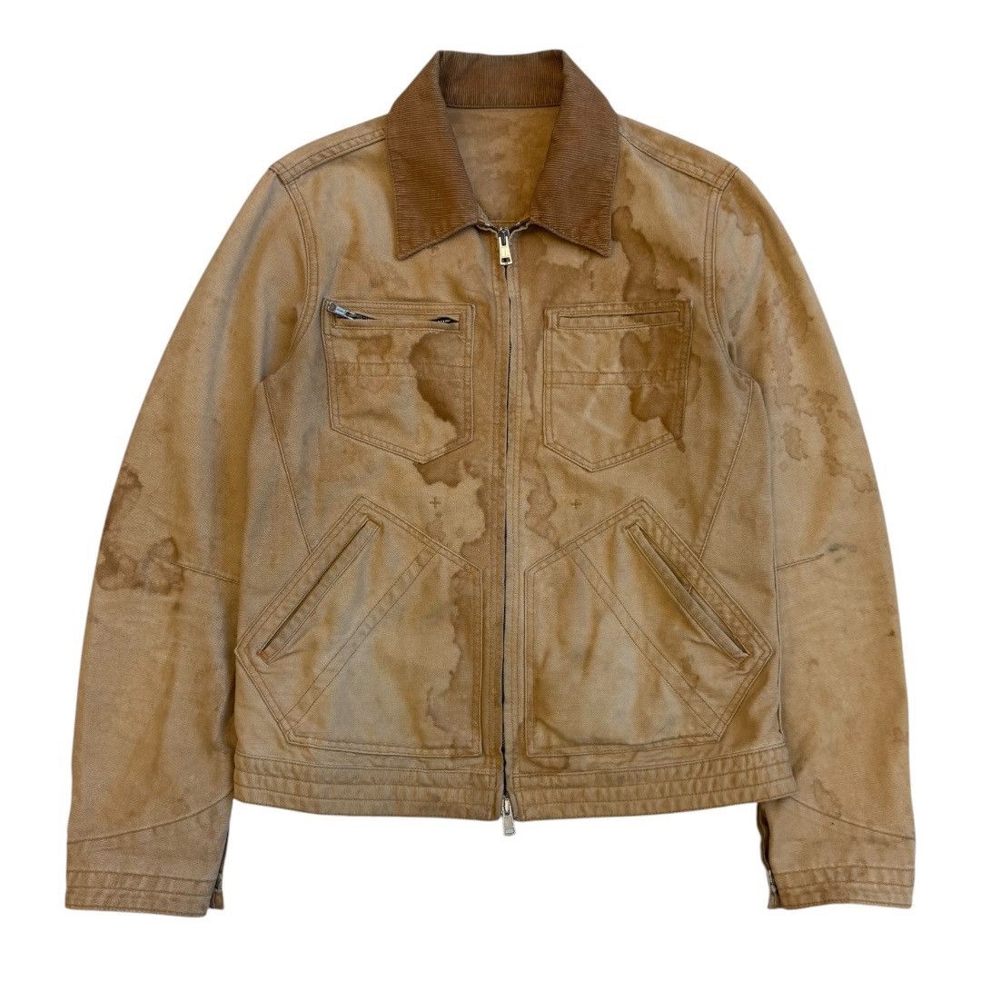 Number (N)ine Number (N)ine SS09 Zippo Distressed Canvas Work Jacket Size US M / EU 48-50 / 2 - 1 Thumbnail