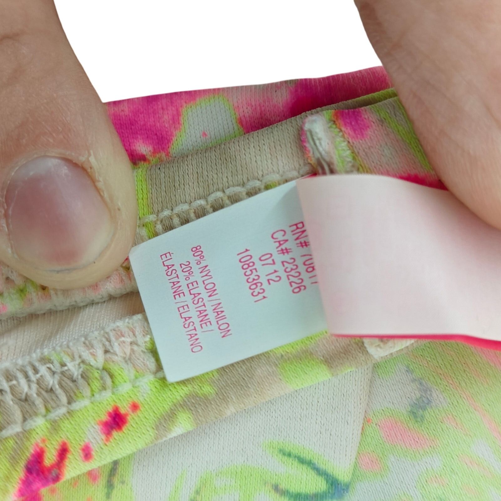 Victoria's Secret Victoria's Secret Strapless Bikini Bright Tropical Floral Size ONE SIZE - 3 Thumbnail