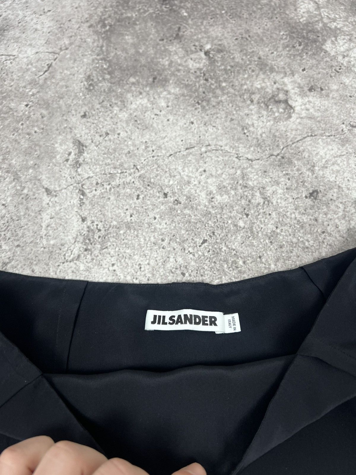 Jil Sander Jil Sander Silk Mini Skirt Size 27" / US 4 / IT 40 - 7 Thumbnail