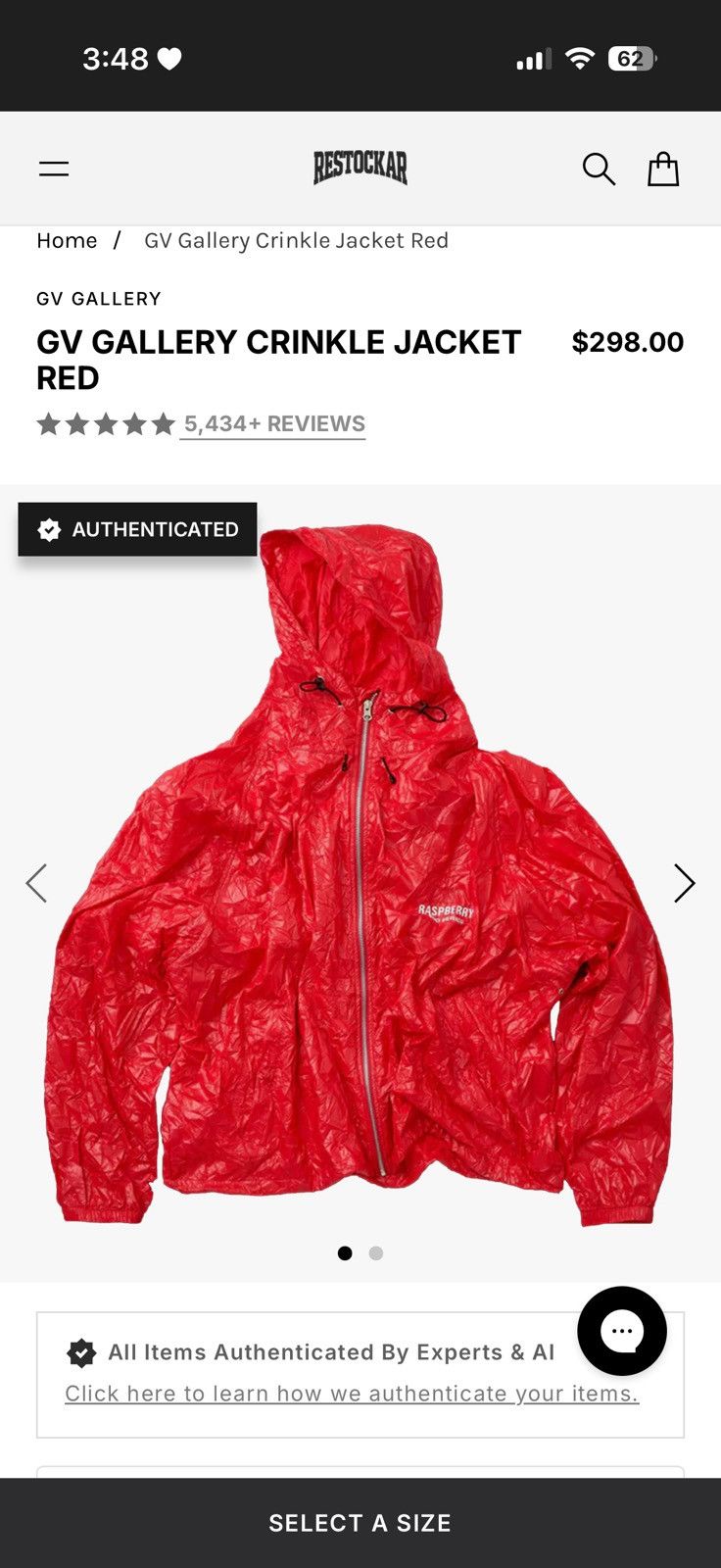 The GV Gallery GV GALLERY CRINKLE JACKET Size US XL / EU 56 / 4 - 4 Thumbnail
