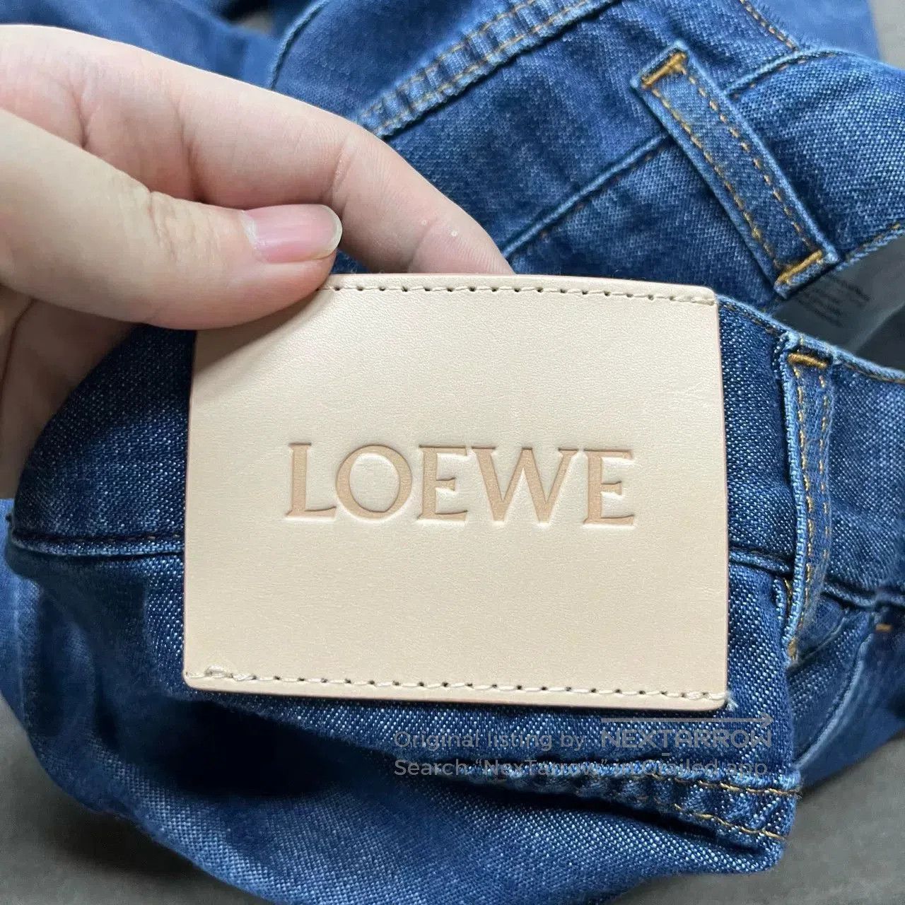 Loewe Loewe 25 New Back Logo Denim Pants. Size US 36 / EU 52 - 6 Thumbnail