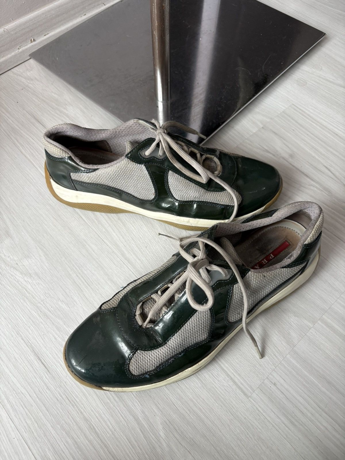 Prada PRADA AMERICAN CUP SNEAKERS Size US 10.5 / EU 43-44 - 8 Thumbnail