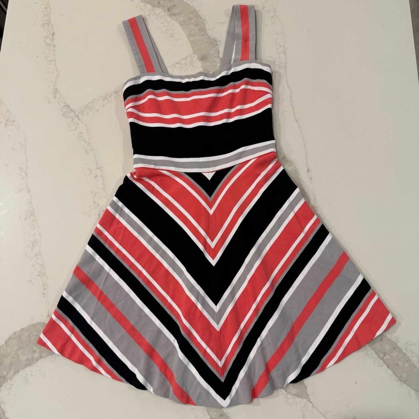Banana Republic Banana Republic Milly Collection FitFlare MiniDress Womens 0 Size XS / US 0-2 / IT 36-38 - 1 Thumbnail
