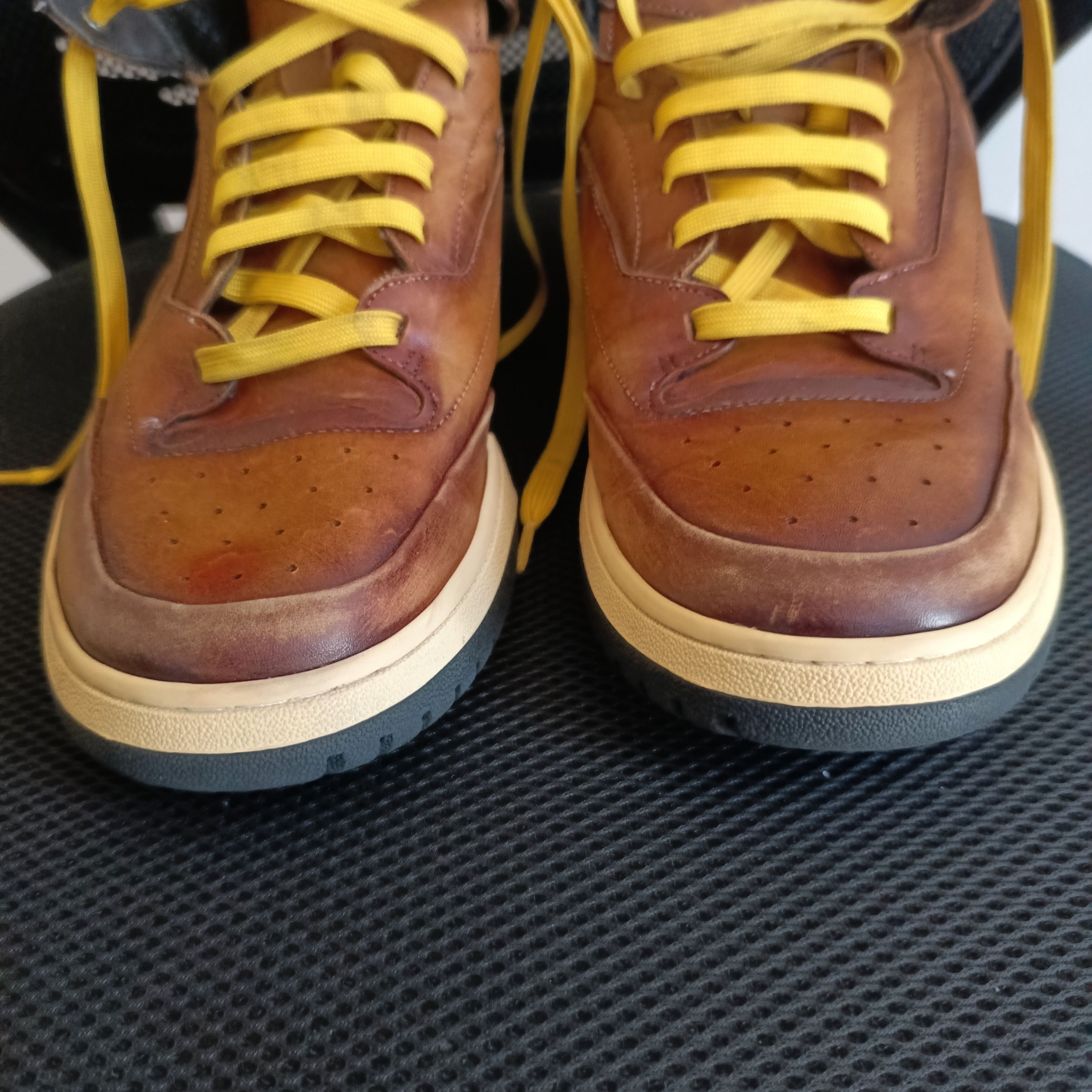 Berluti Berluti hightop sneakers brown leather size 9 Size US 9 / EU 42 - 2 Thumbnail