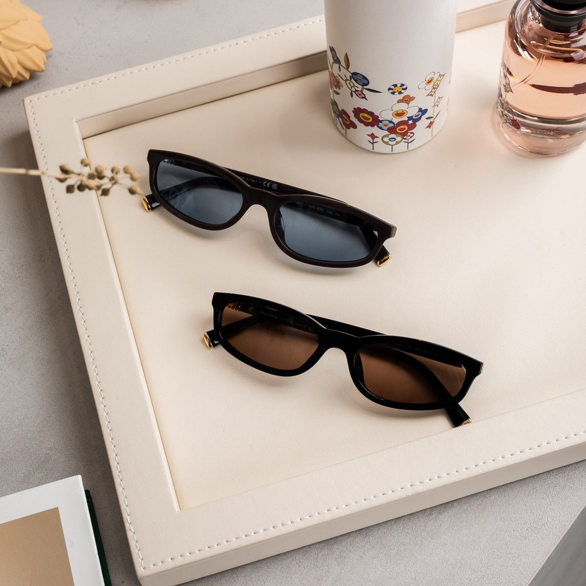 Miu Miu MIU MIU 0MU A06S 22C60O SUNGLASSES Size ONE SIZE - 4 Thumbnail