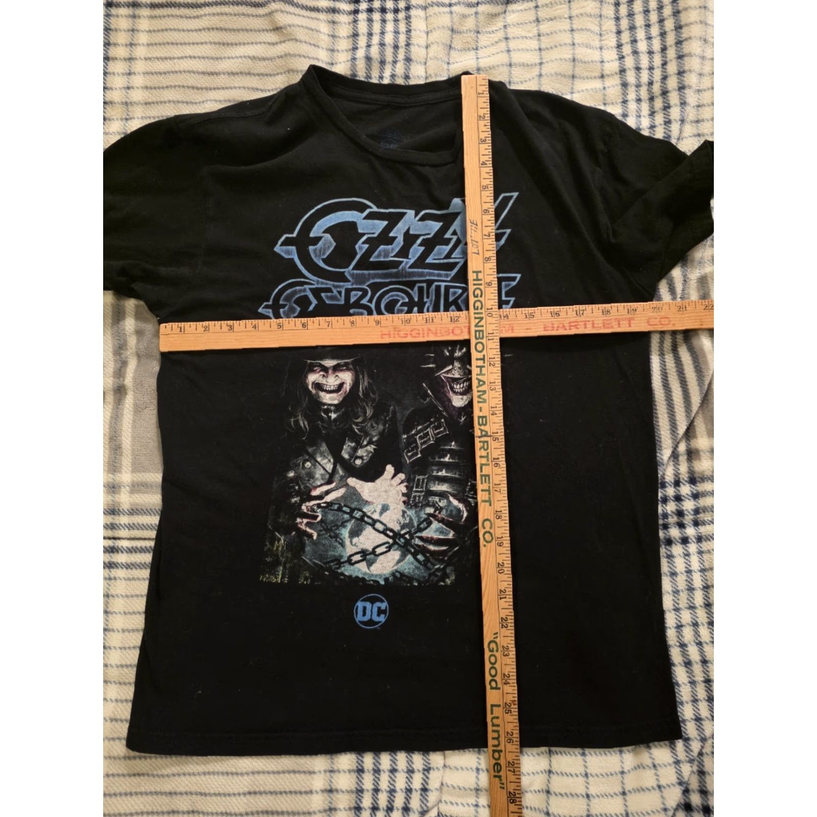 DC Comics VINTAGE DC Comics Dark Nights Heavy Metal Ozzy Osborne T Shirt Batman Joker Black Mens M Size Medium Sized Shirt Size US M / EU 48-50 / 2 - 5 Thumbnail