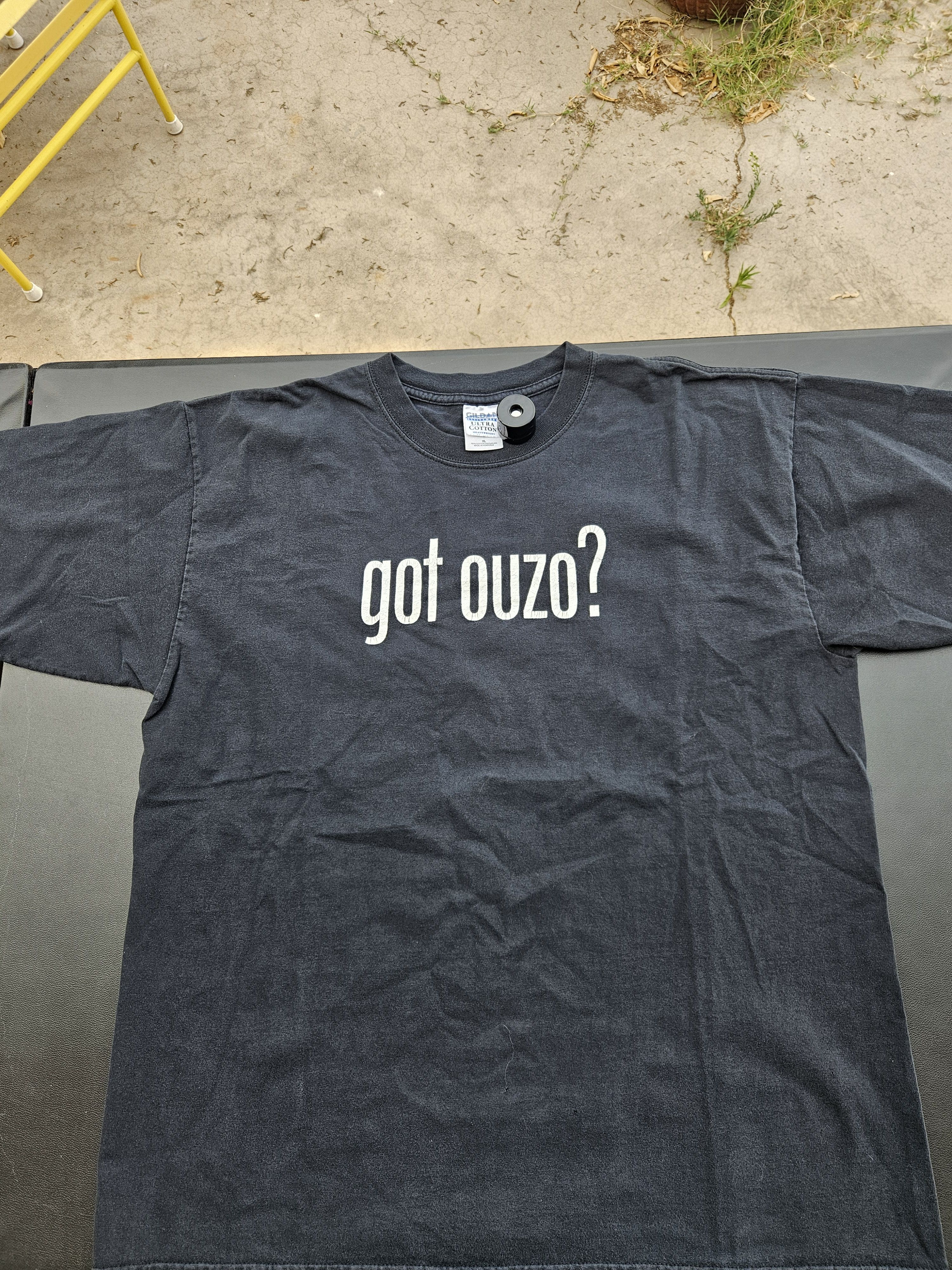 Gildan Got Ouzo Y2K Vintage Liquor Gildan Gag Tee Size US XL / EU 56 / 4 - 1 Thumbnail