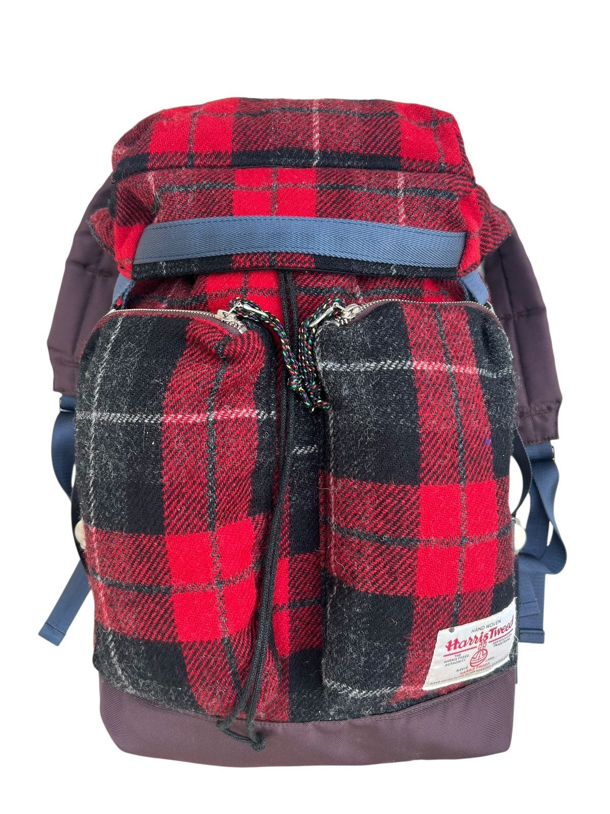 Harris Tweed Harris Tweed X Ciaopanic Standard Japan Tartan Backpack Bag Size ONE SIZE - 6 Thumbnail