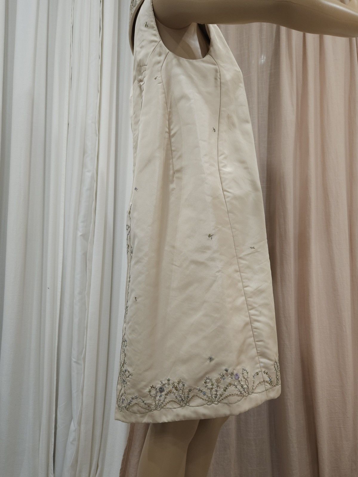Vintage Rare Vintage SHIATZY CHEN Hand-Embroidered Padded Dress Size S / US 4 / IT 40 - 6 Thumbnail