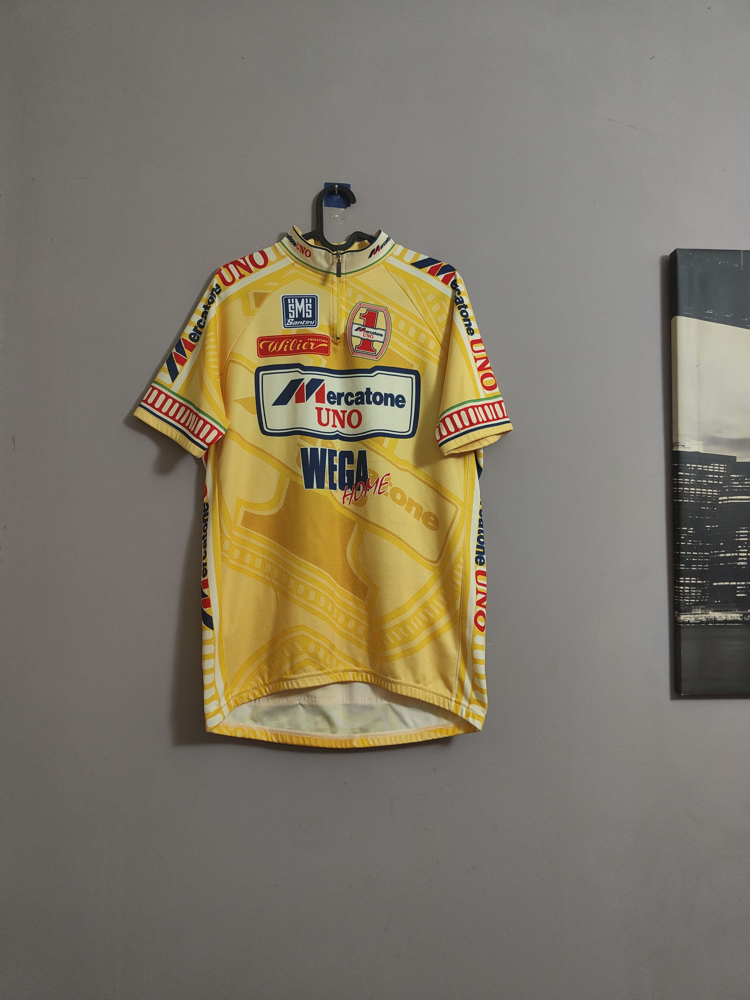 1997 Vintage Mercatone Uno Tour De France Cycling Jersey