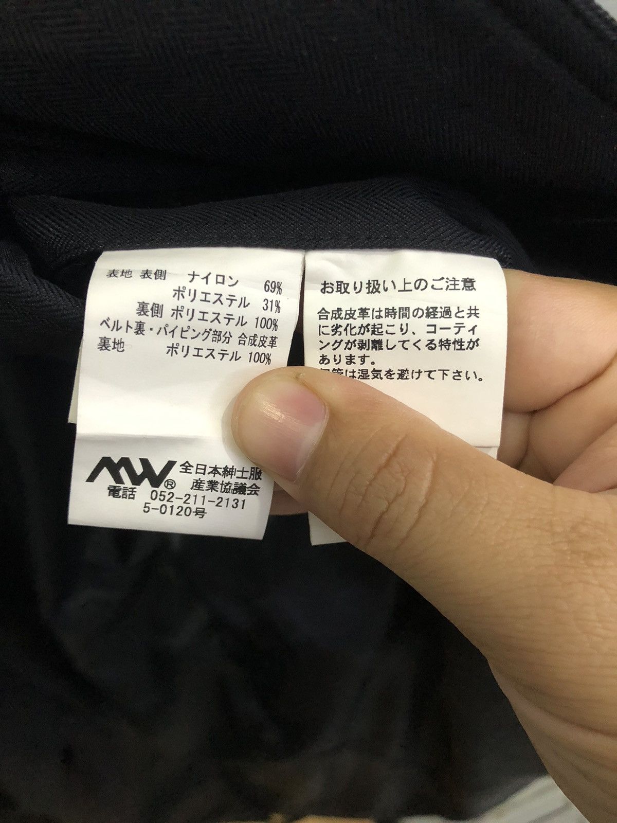 Japanese Brand Japanese Herringbone Convertible Stand Collar Coat Size US S / EU 44-46 / 1 - 9 Thumbnail