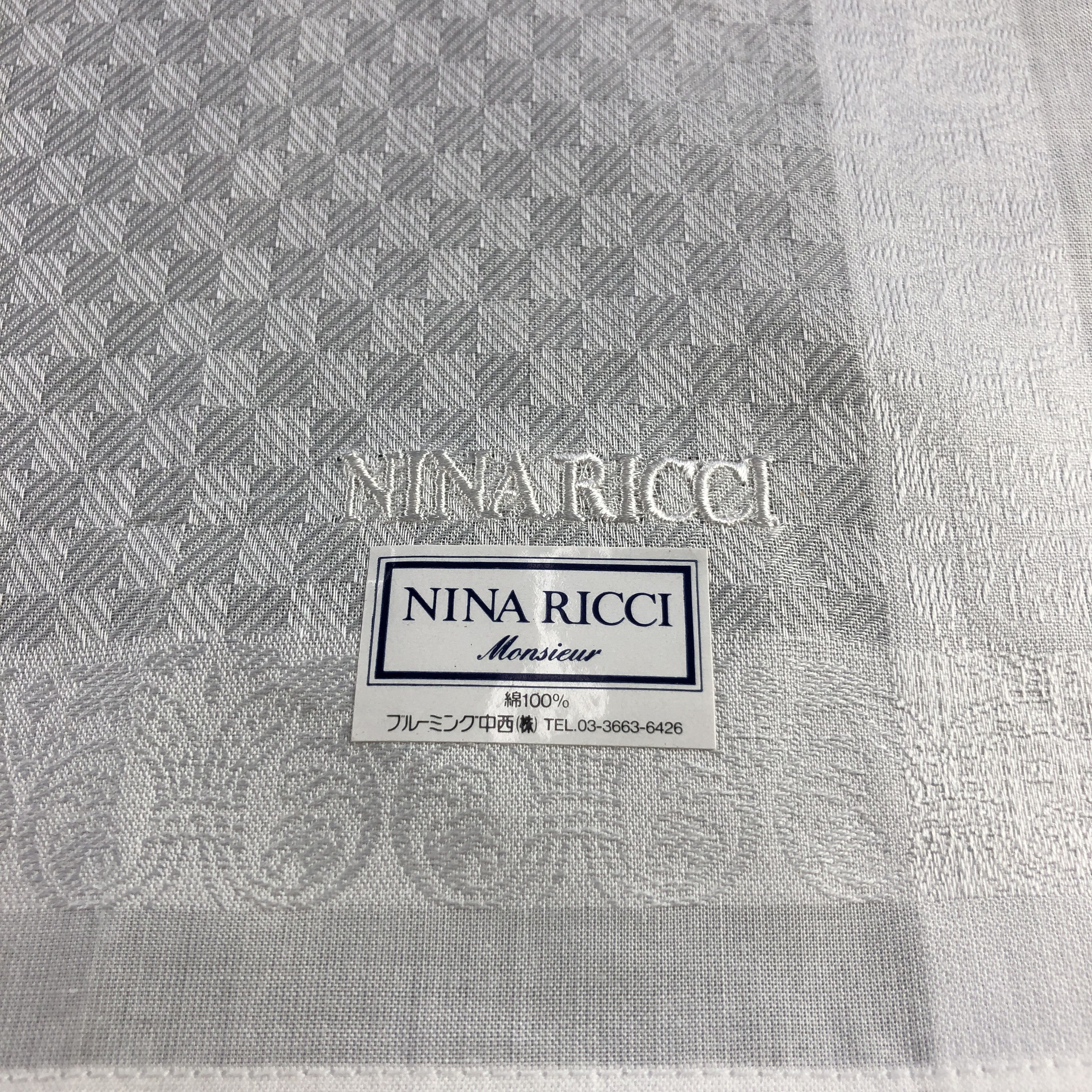 Nina Ricci Nina Ricci Handkerchief Neckerchief Bandana H2464 Size ONE SIZE - 4 Thumbnail
