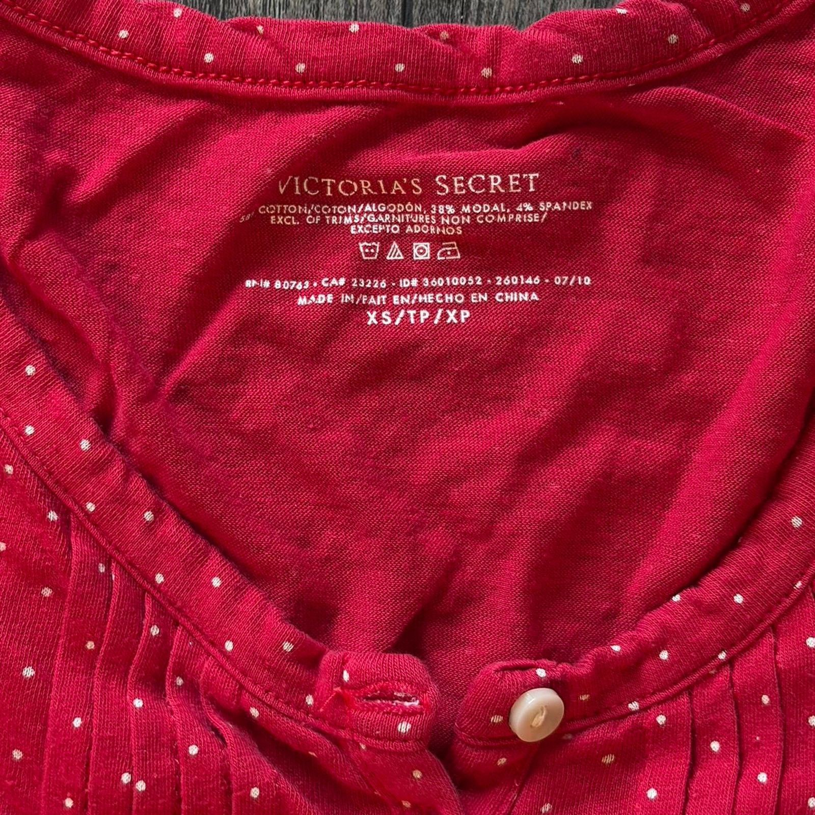 Victoria's Secret Victorias secret polka dot long sleeve Size ONE SIZE - 3 Thumbnail