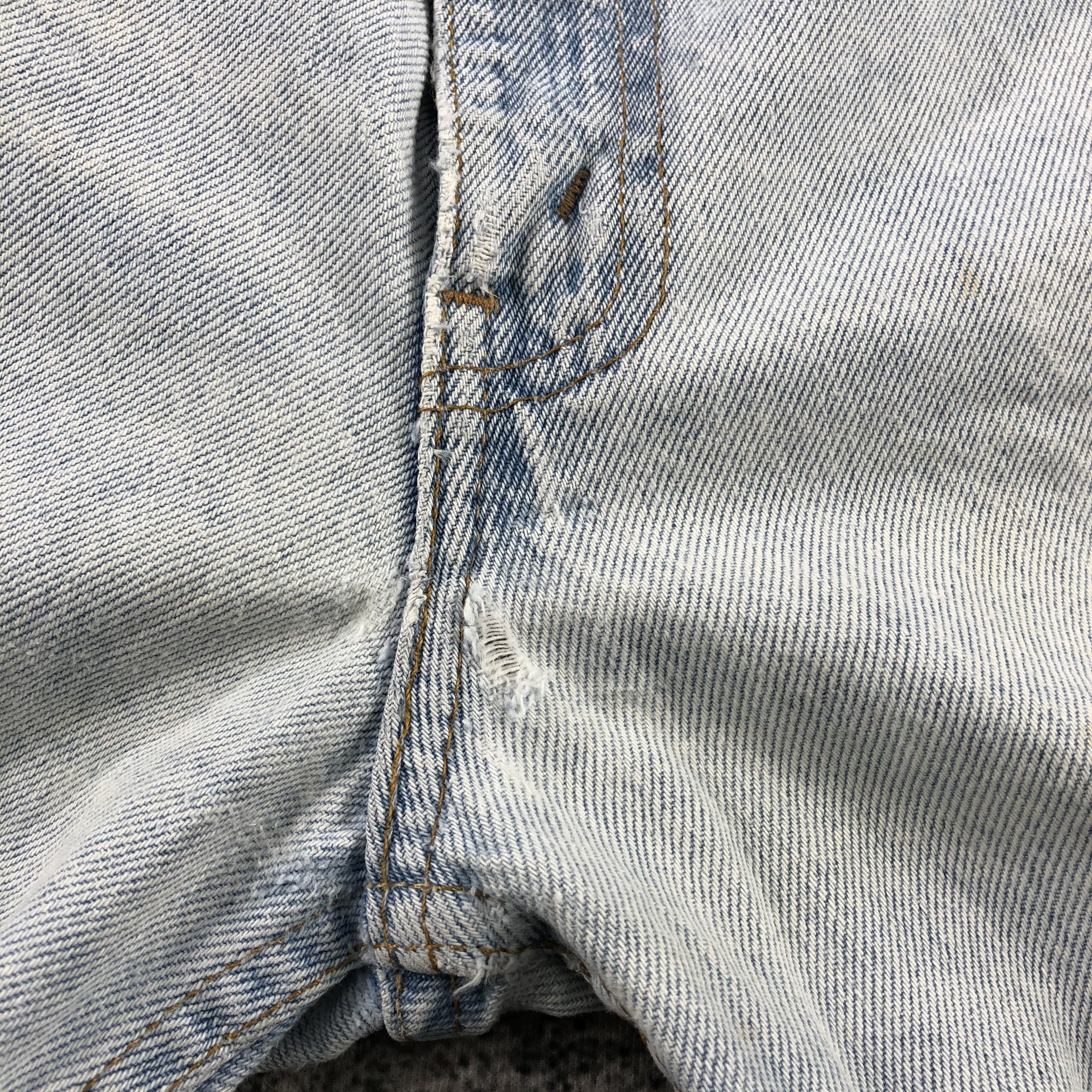 Levi's Vintage 90s Levi's Jeans Orange Tab Distress Denim KJ1002 Size US 30 / EU 46 - 11 Thumbnail