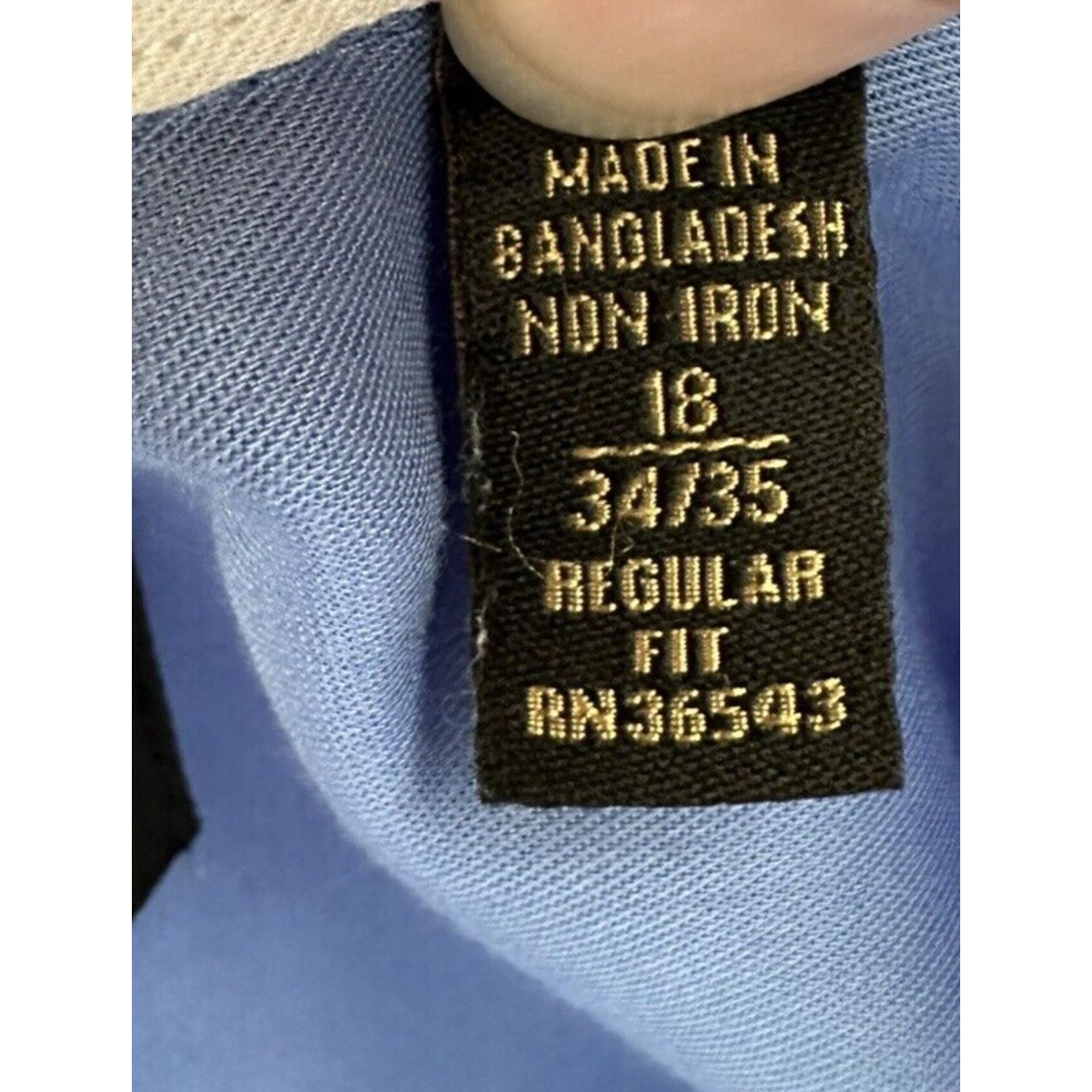 Donald Trump Donald Trump Signature Shirt Button Blue/White French Cuff Size US XL / EU 56 / 4 - 8 Thumbnail
