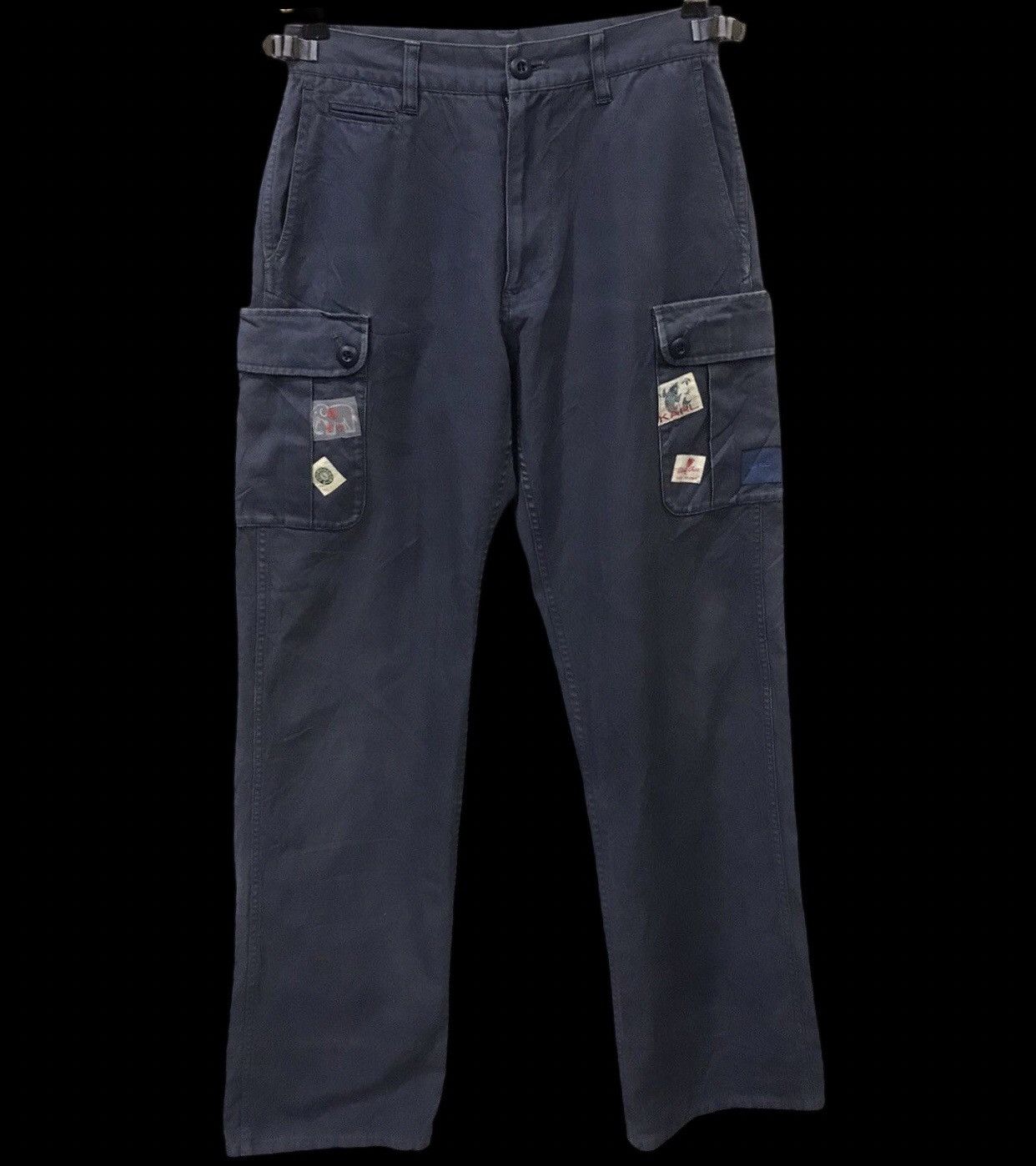 Designer × Karl Helmut 💥DESIGNER💥KARL HELMUT Japanese Designer MultiPatches Pant Size US 28 / EU 44 - 2 Thumbnail