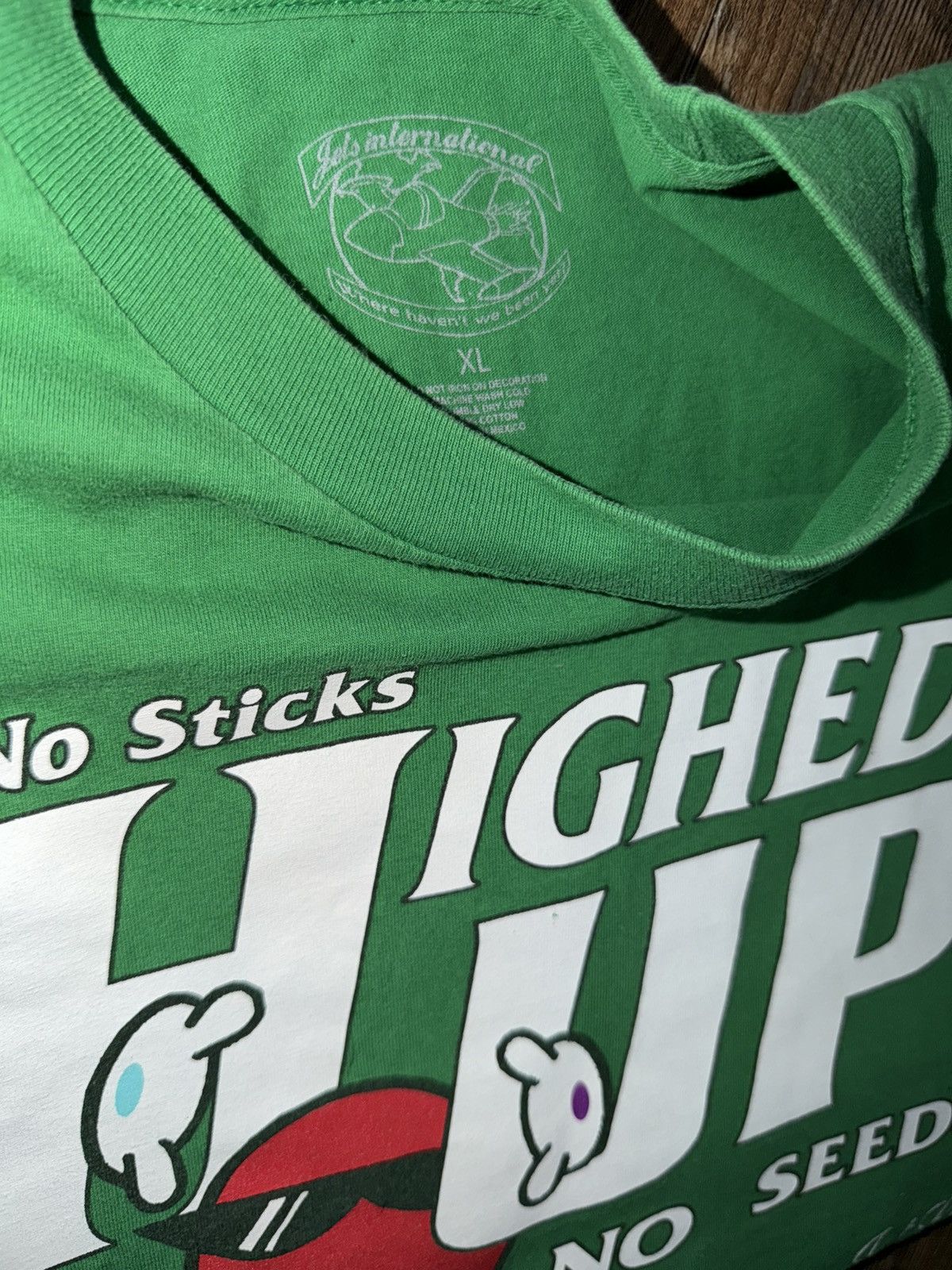 Other Currensy Jet Life Jet international no sticks no seeds tee Size US XL / EU 56 / 4 - 5 Thumbnail