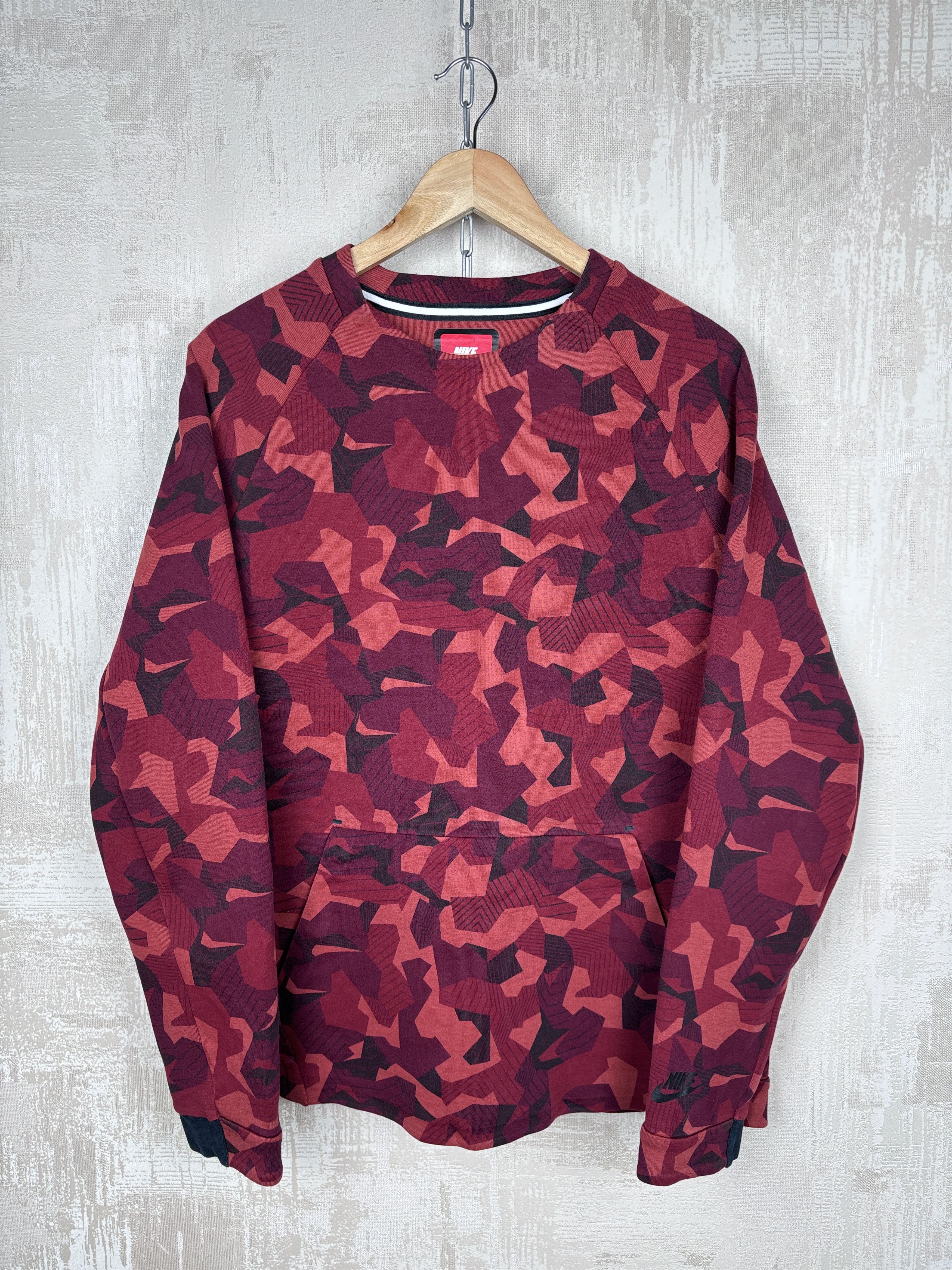 Nike Nike Tech Fleece Camo Camouflage Crew Sweatshirt Size US M / EU 48-50 / 2 - 1 Thumbnail