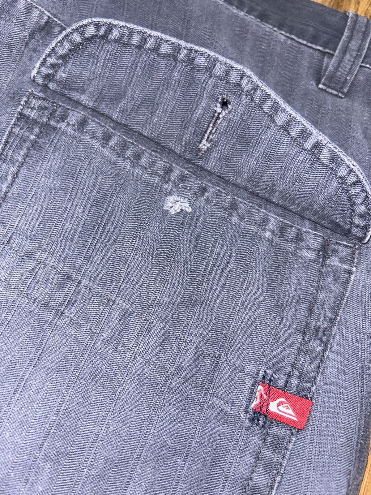 Quiksilver Vintage Quiksilver Herringbone Carpenter Pants Size US 28 / EU 44 - 6 Thumbnail