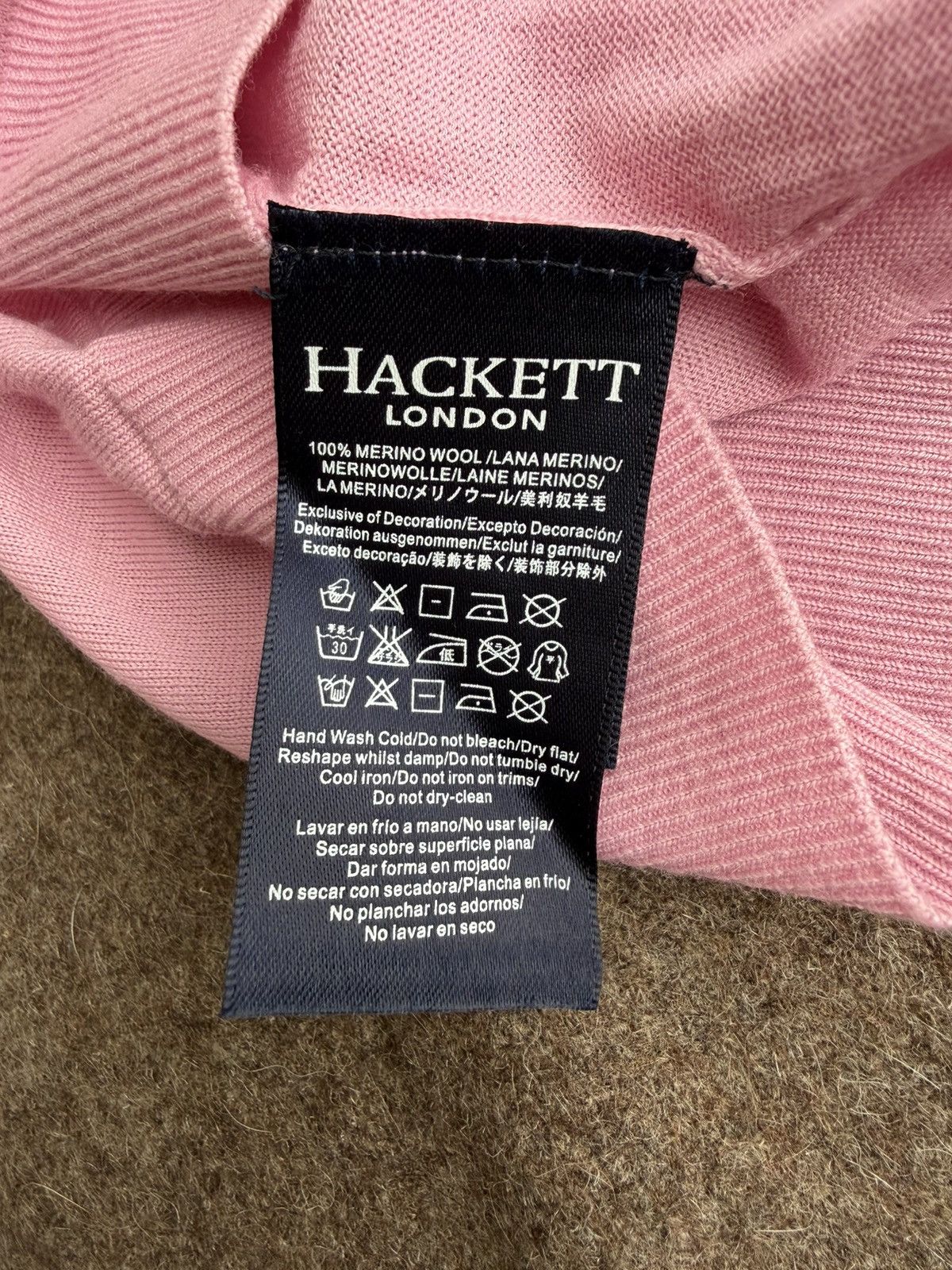 Hackett Hackett Merino Wool Sweater Size US M / EU 48-50 / 2 - 7 Thumbnail